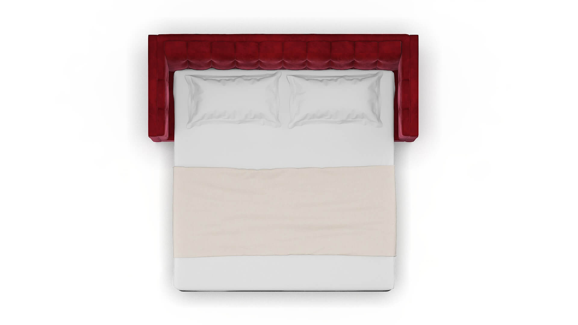 Grant Royale Ruby Sofa Sleeper Espresso legs 3