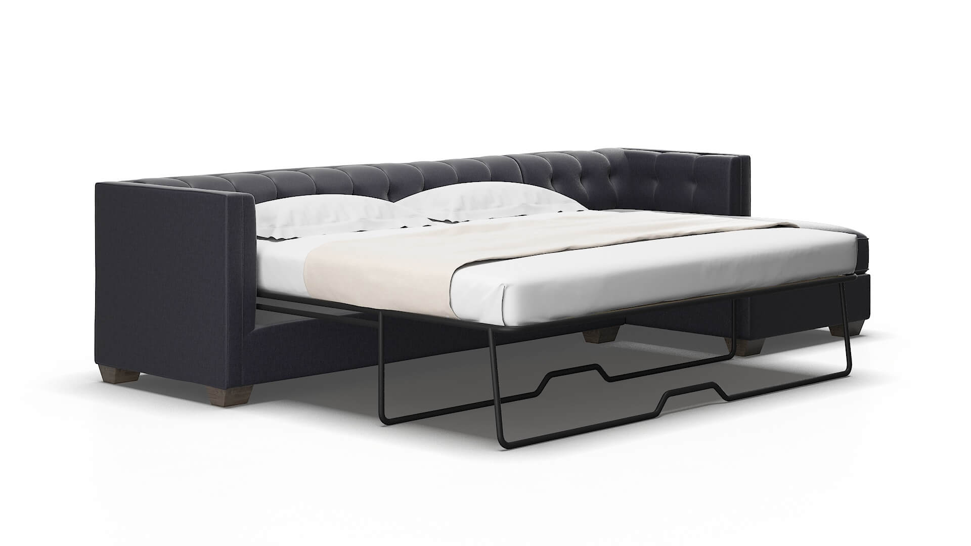 Grant Sasha navy Panel sleeper Espresso Legs  2