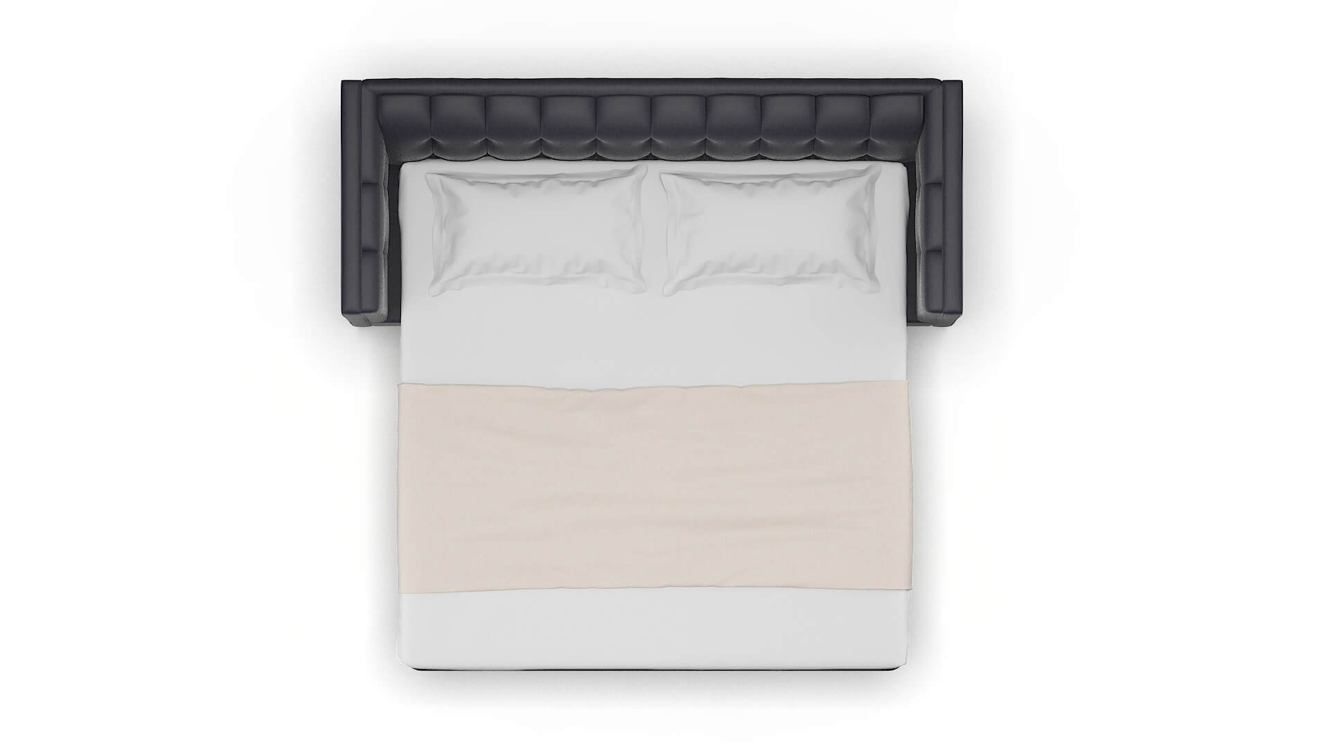 Grant Sasha Navy Sofa Sleeper Espresso legs 3