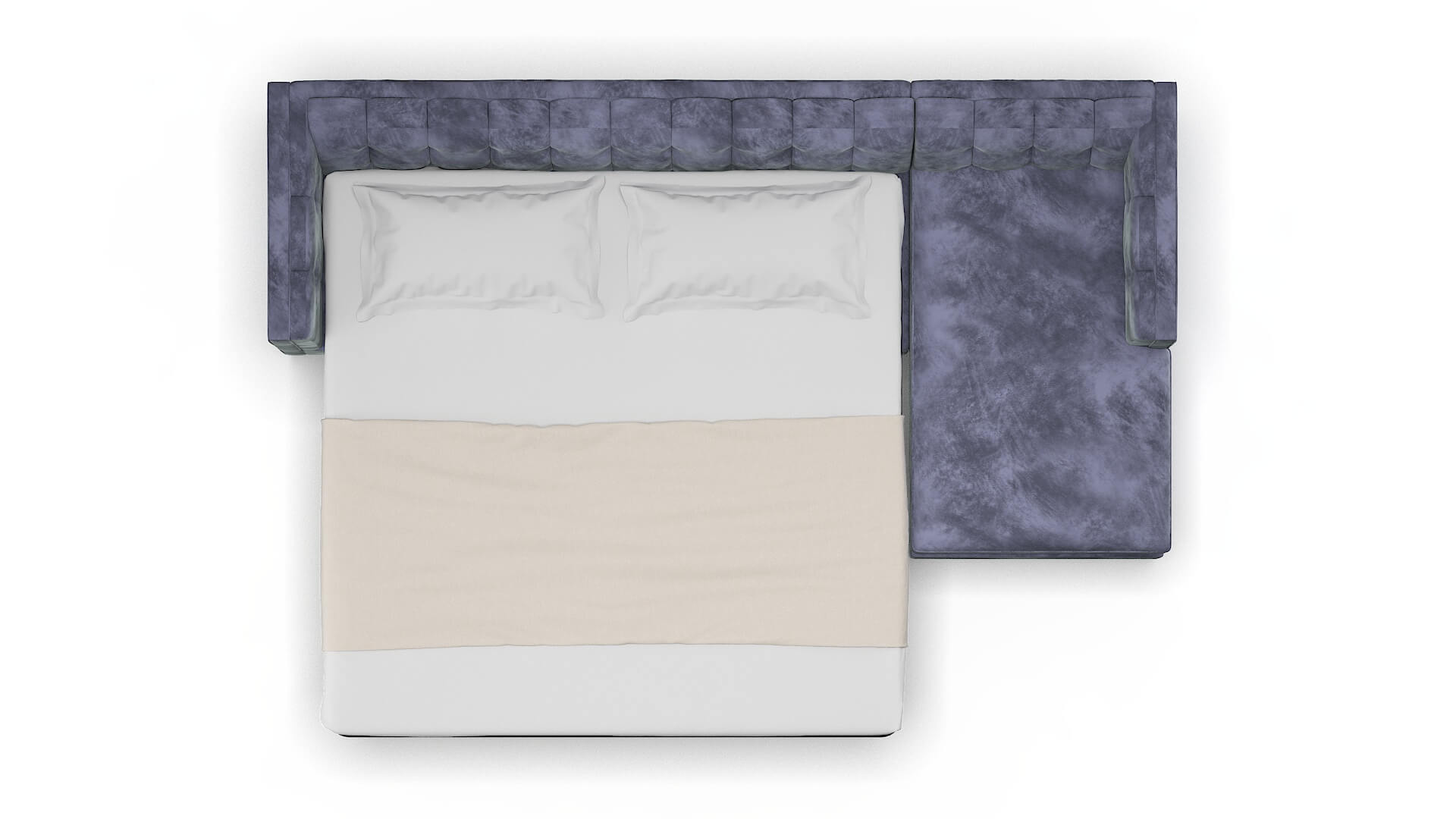 Grant Terrain Dusk Panel Sleeper Espresso legs 3