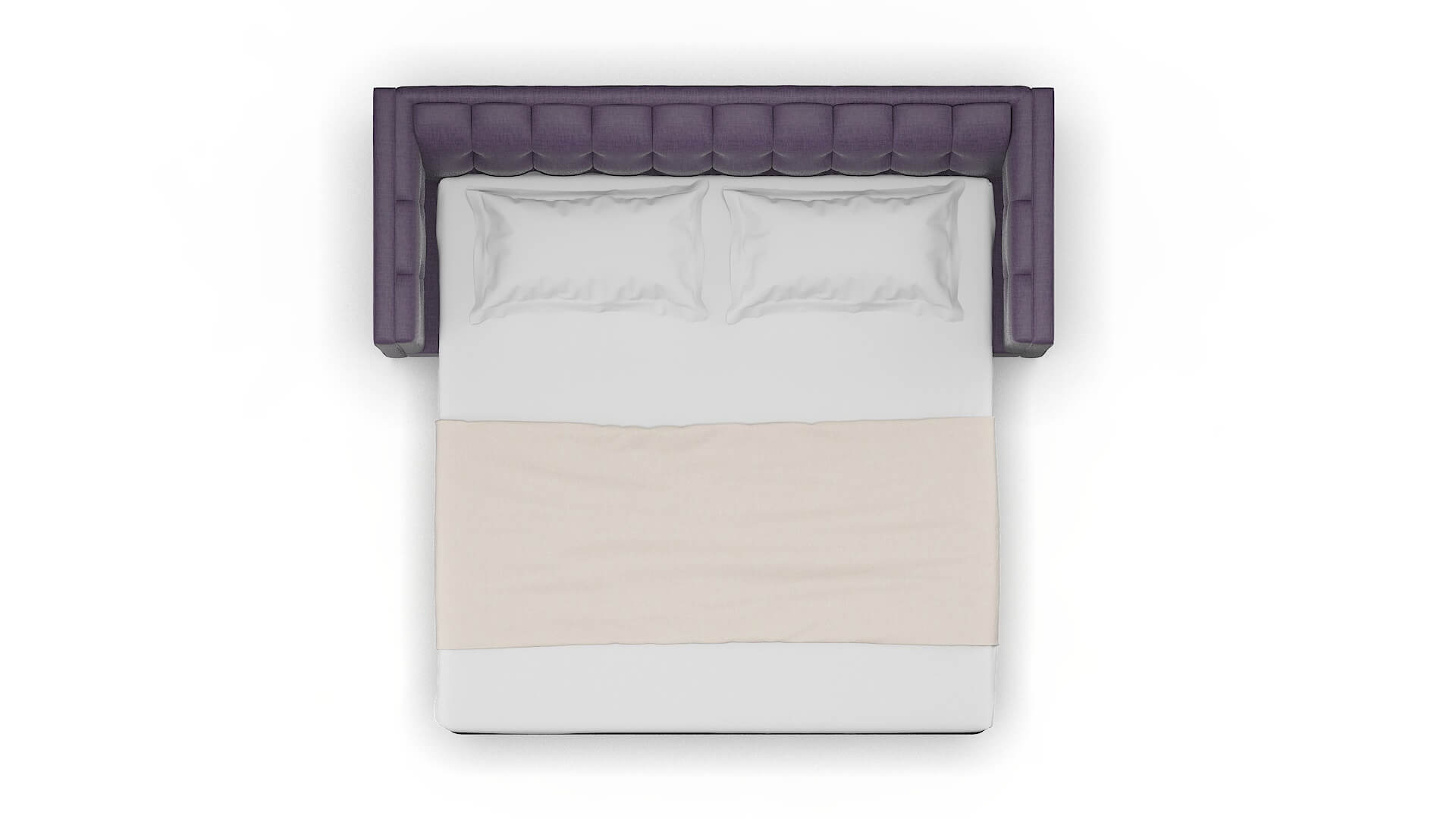 Grant Tess Blackberry Sofa Sleeper Espresso legs 3