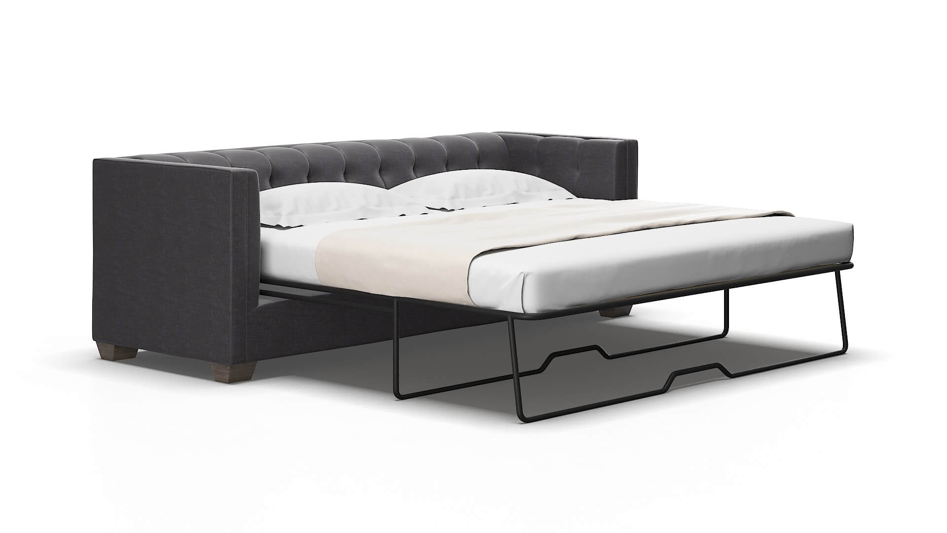 Grant Venus Onyx Sofa Sleeper Espresso legs 2