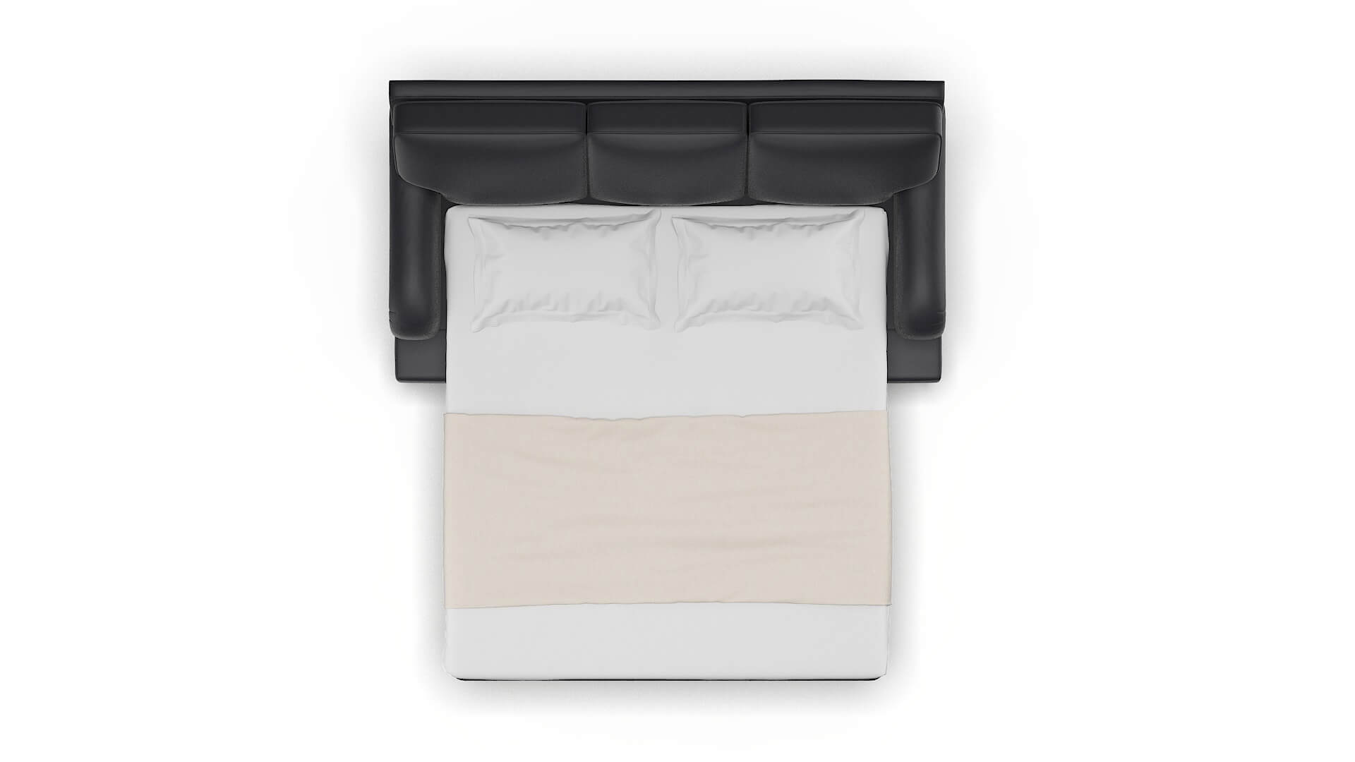 Hamilton Atlas_plz Navy Sofa Sleeper Espresso legs 3