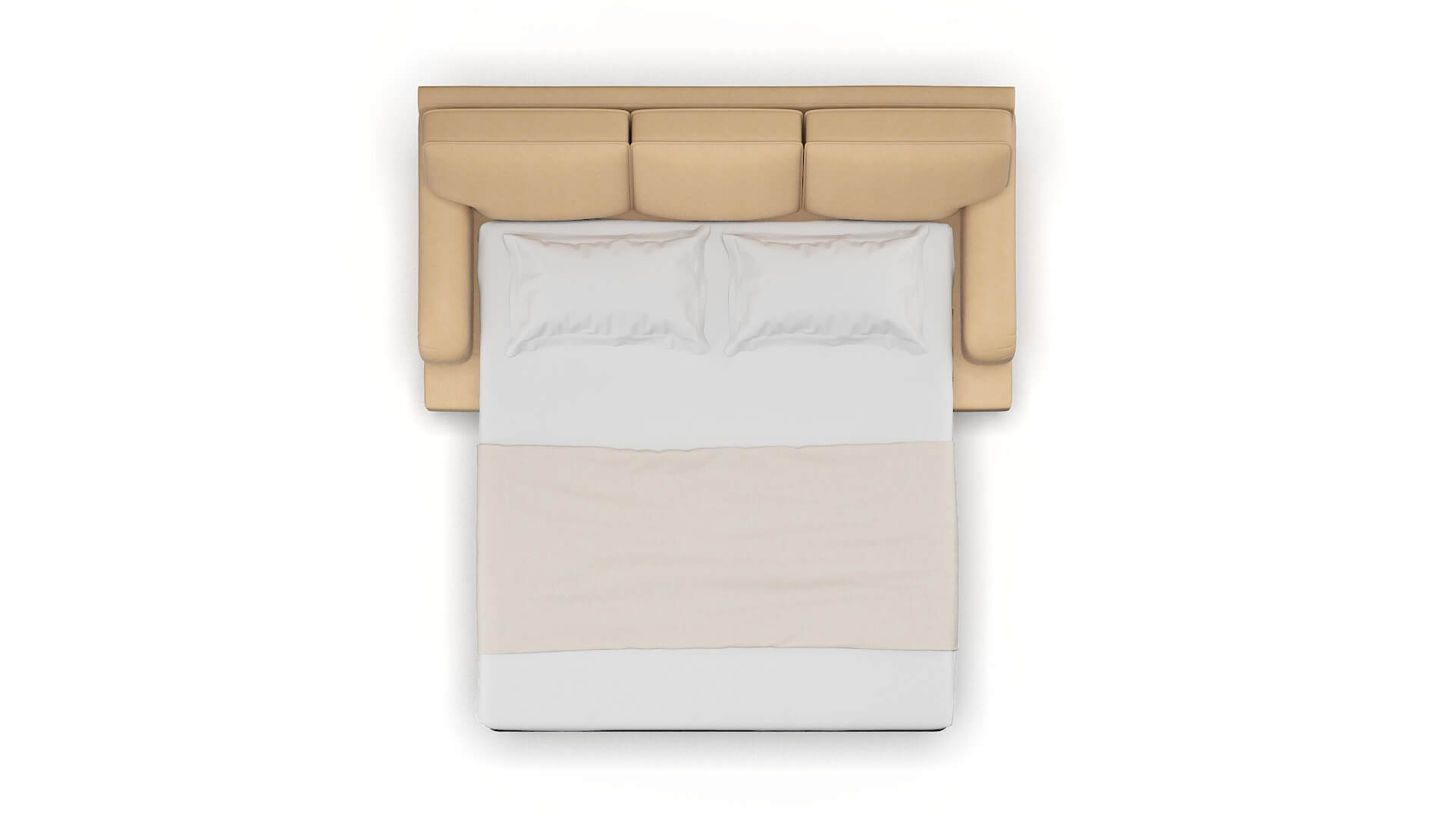 Hamilton Bella Coffee Sofa Sleeper Espresso legs 3