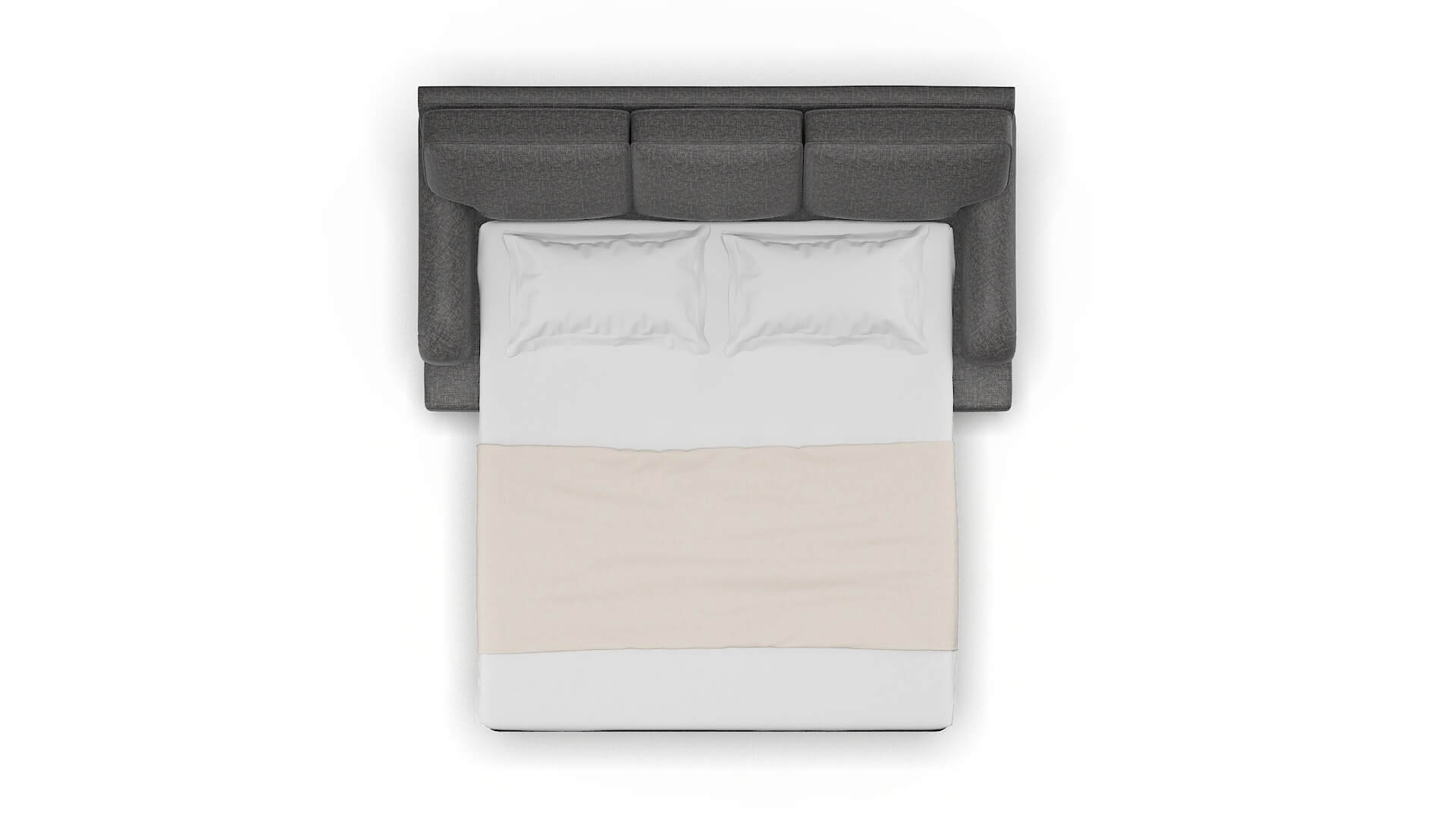 Hamilton Curious Pacific Sofa Sleeper Espresso legs 3