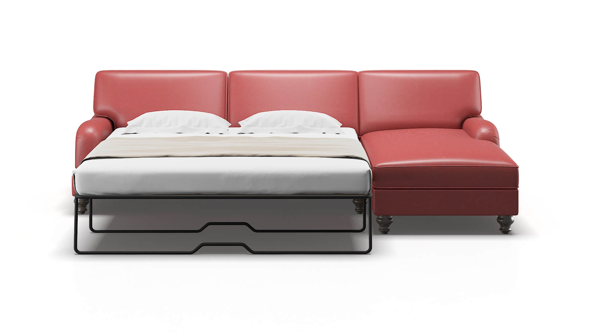 Hamilton Dillion Cordovan Panel Sleeper Espresso legs 1