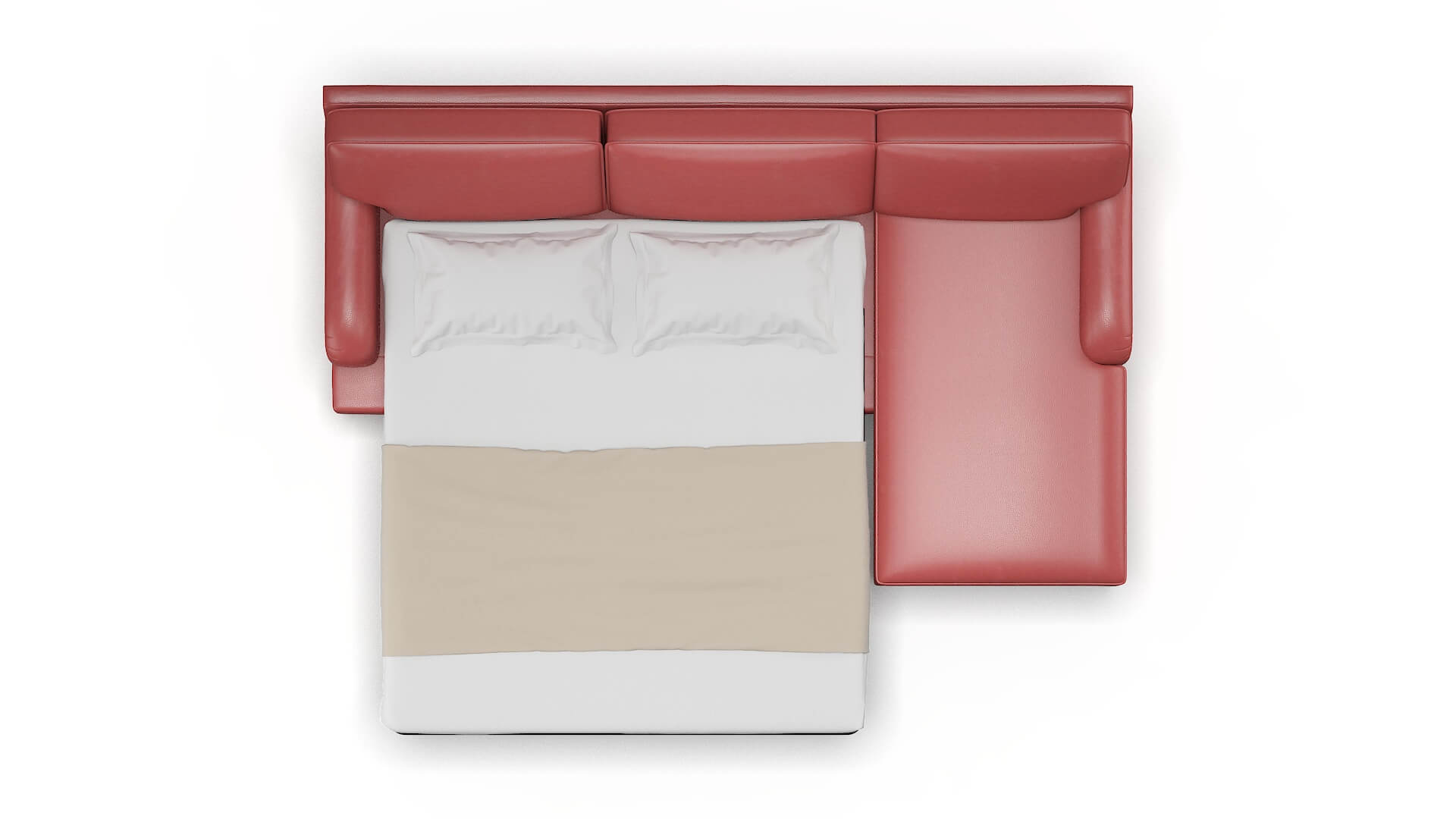 Hamilton Dillion Cordovan Panel Sleeper Espresso legs 3