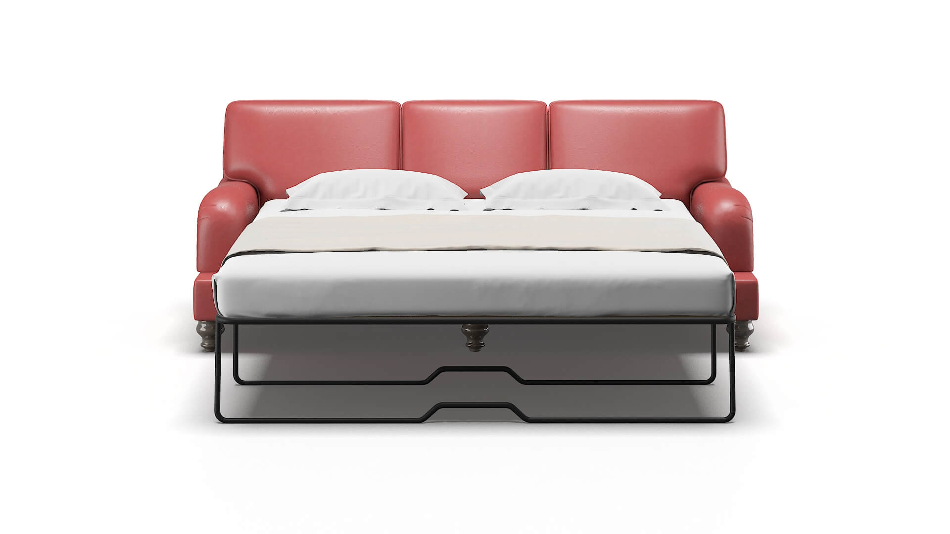Hamilton Dillion Cordovan Sofa Sleeper Espresso legs 1