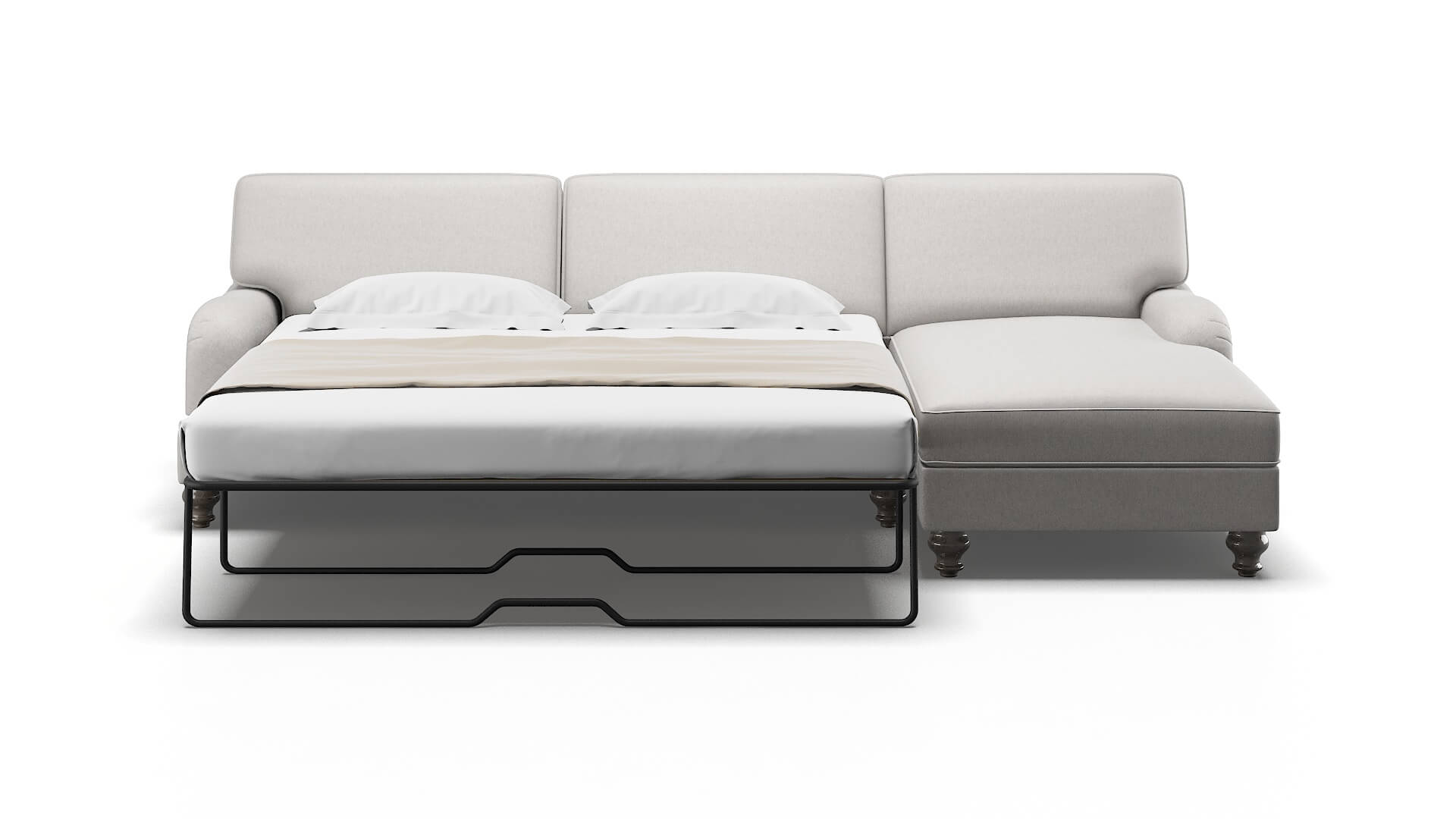 Hamilton Dream_d Sterling Panel Sleeper Espresso legs 1