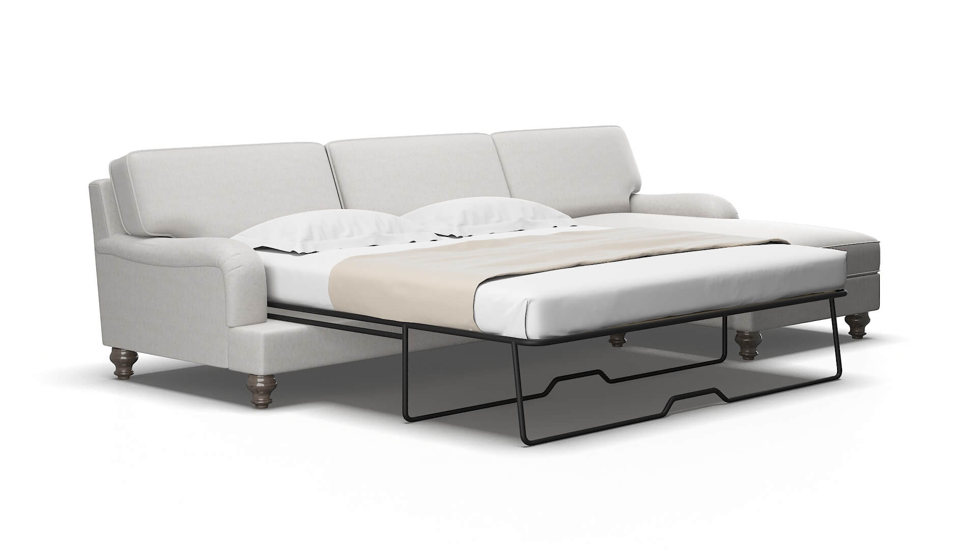 Hamilton Dream_d Sterling Panel Sleeper Espresso legs 2