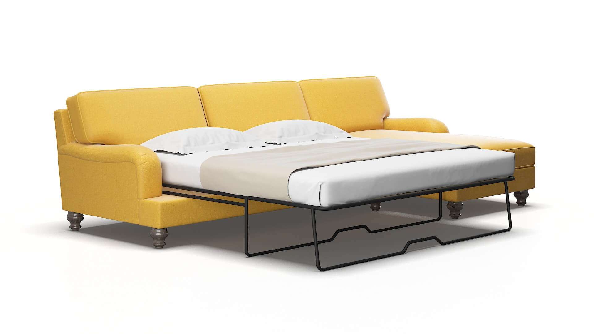 Hamilton Glee aglow Panel sleeper Espresso Legs  2