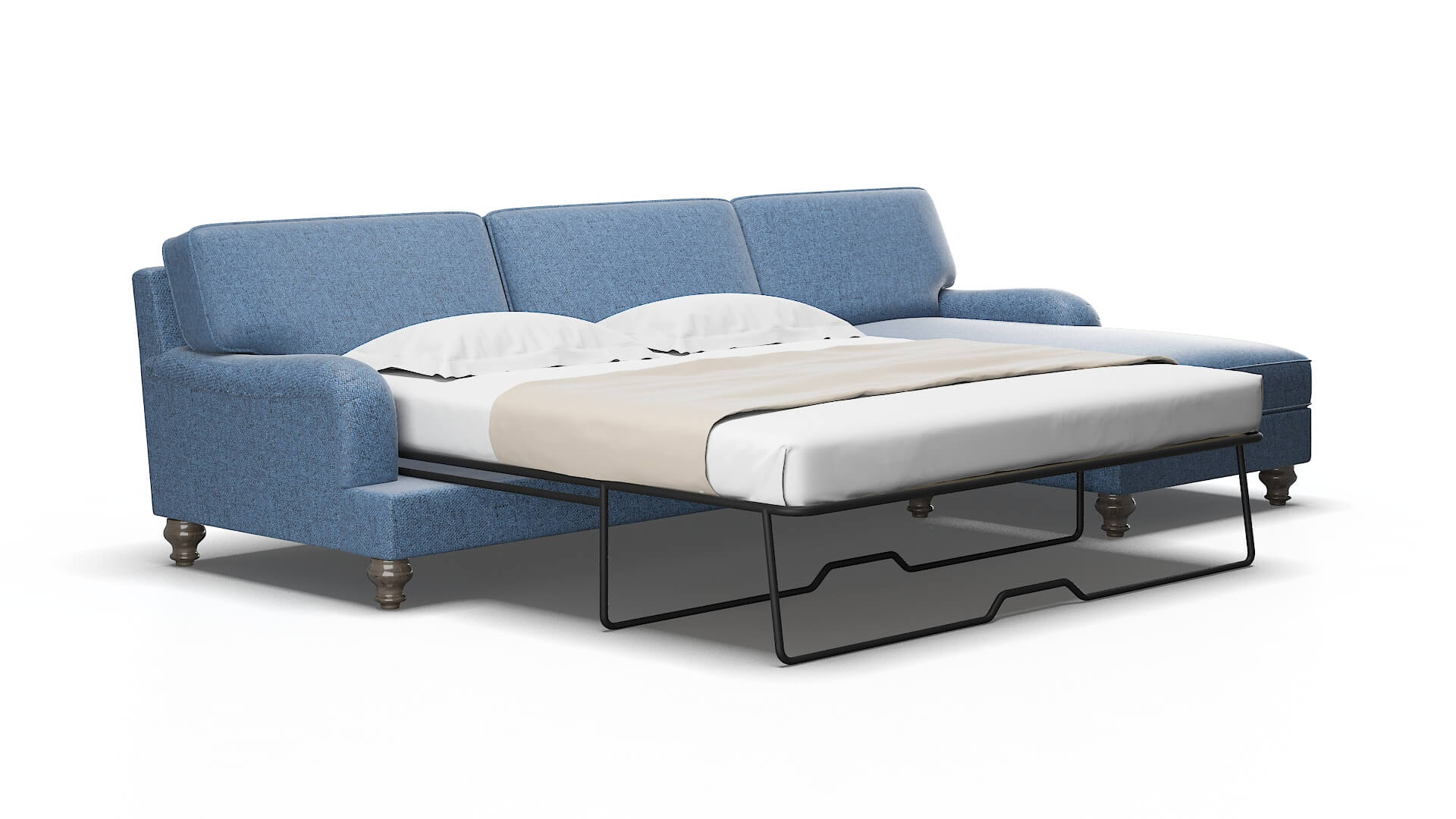 Hamilton Hepburn Water Panel Sleeper espresso legs 2