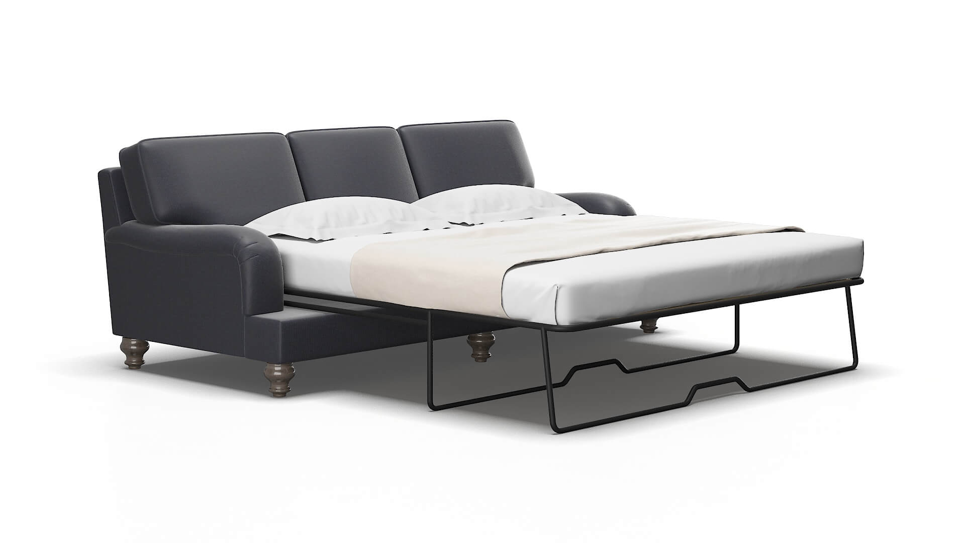 Hamilton Hepburn_hrp Deep_sea Sofa Sleeper Espresso legs 2