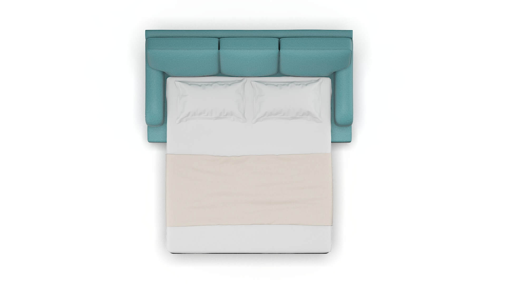 Hamilton Hepburn_hrp Emerald Sofa Sleeper Espresso legs 3