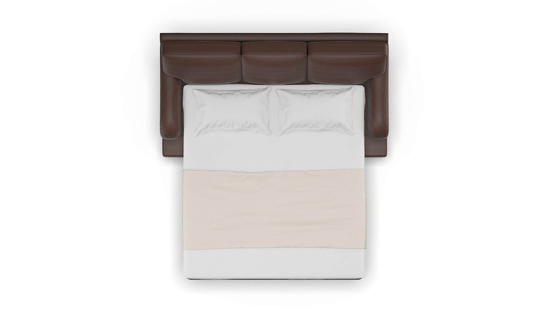 Hamilton Insight Cafe Sofa Sleeper Espresso legs 3