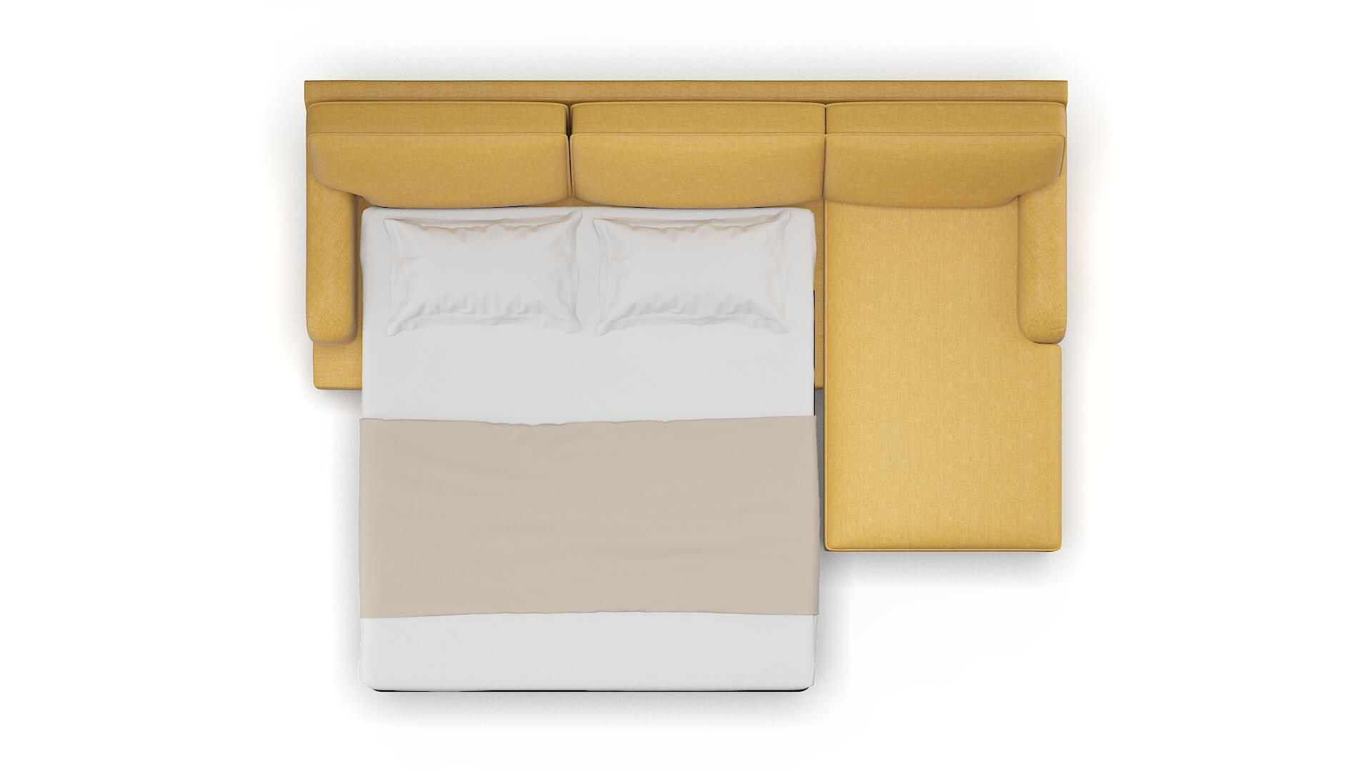 Hamilton Insight Citronella Panel Sleeper Espresso legs 3