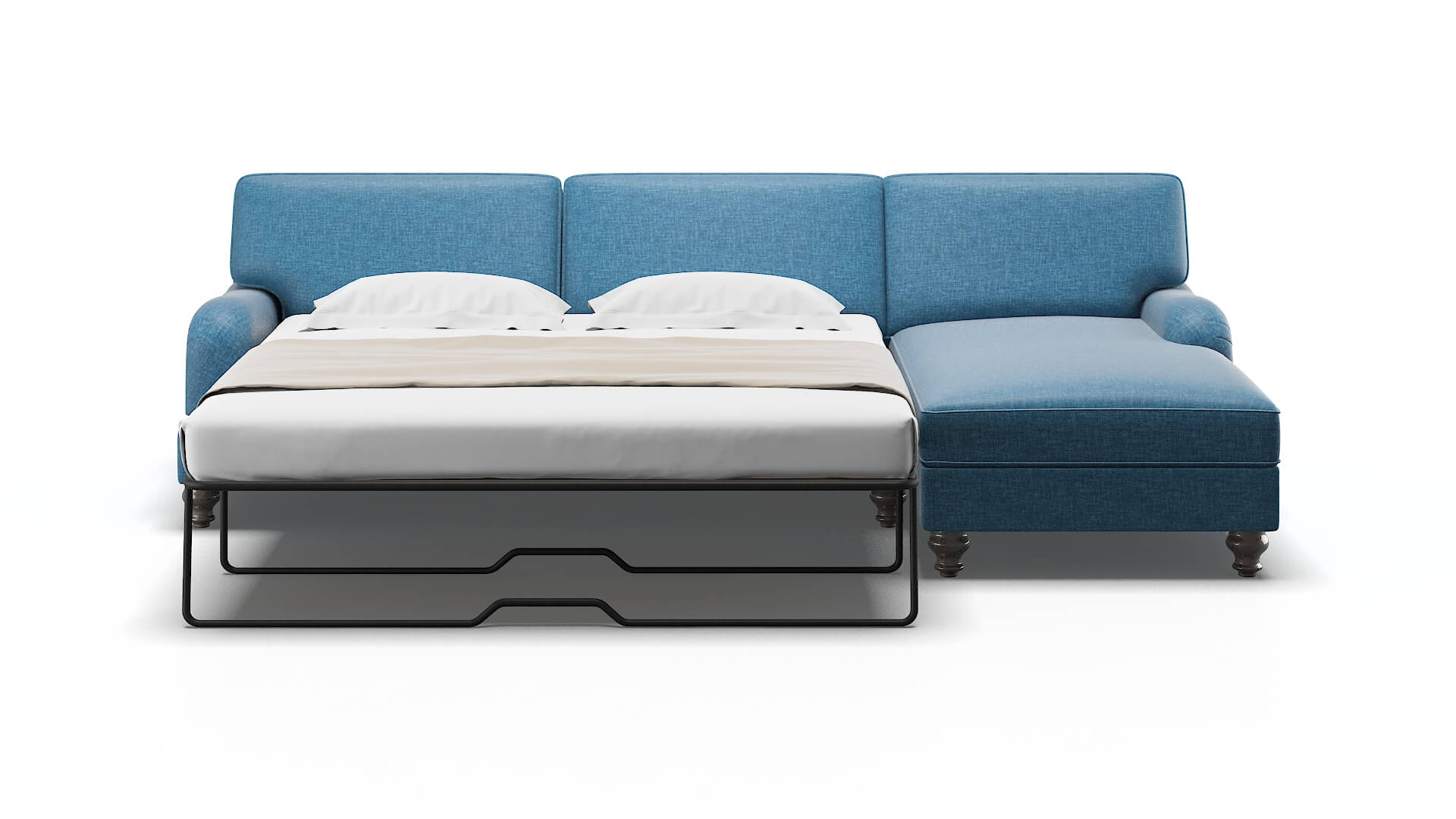 Hamilton Keylargo Ocean Panel Sleeper Espresso legs 1