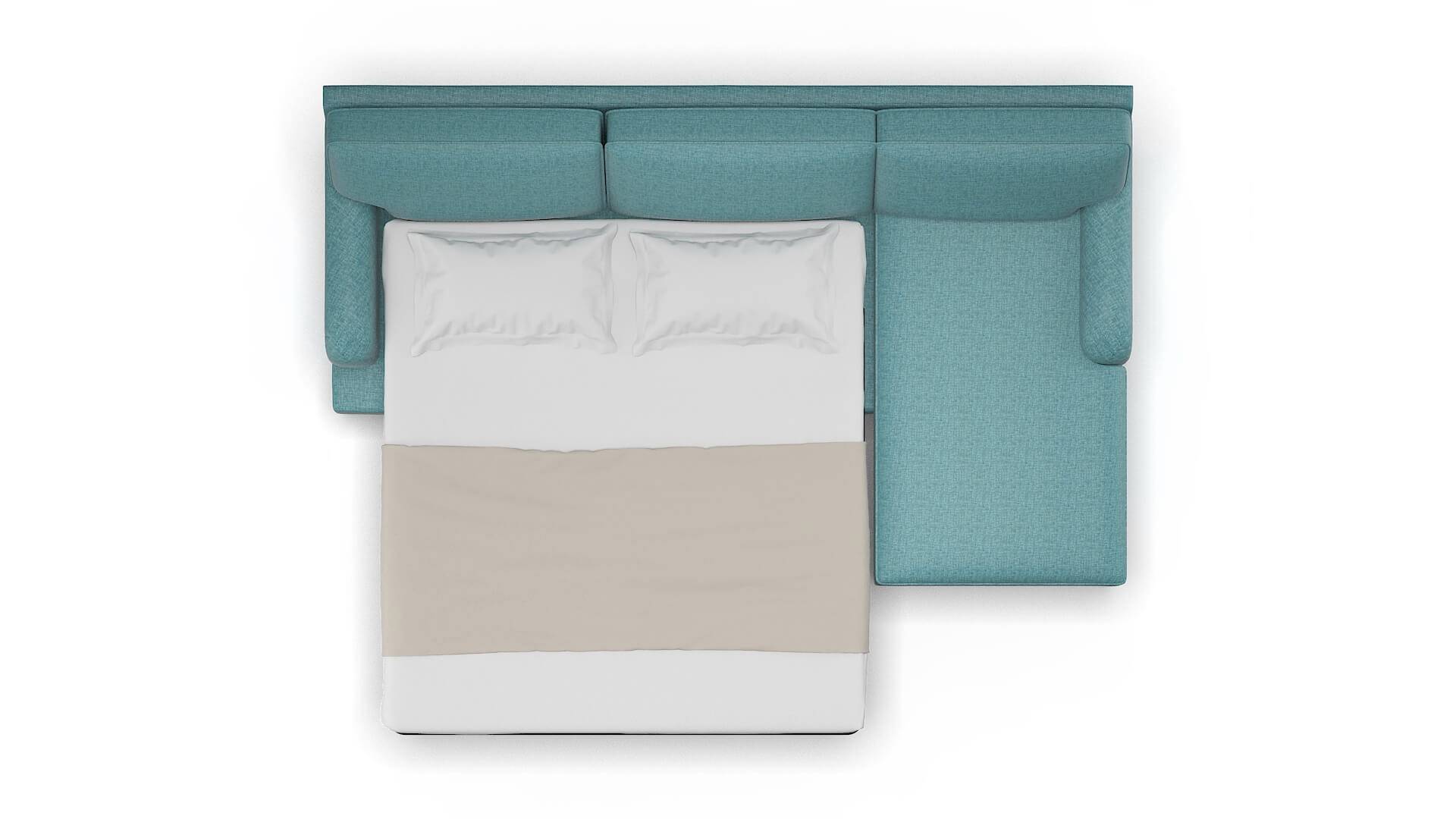 Hamilton Lana Eclipse Panel Sleeper Espresso legs 3