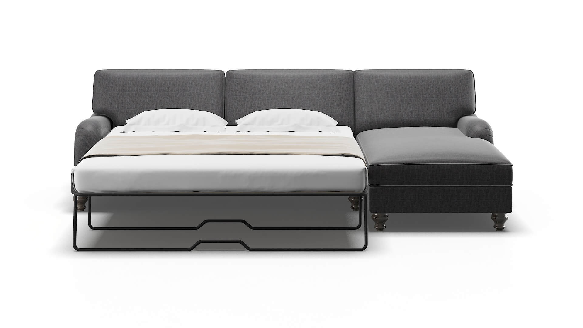 Hamilton Marcy Baltic Panel Sleeper Espresso legs 1