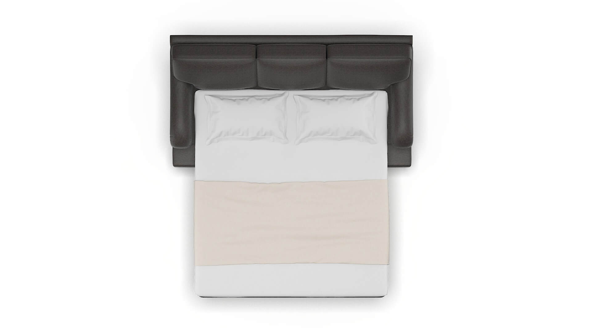 Hamilton Phoenix Chocolate Sofa Sleeper Espresso legs 3