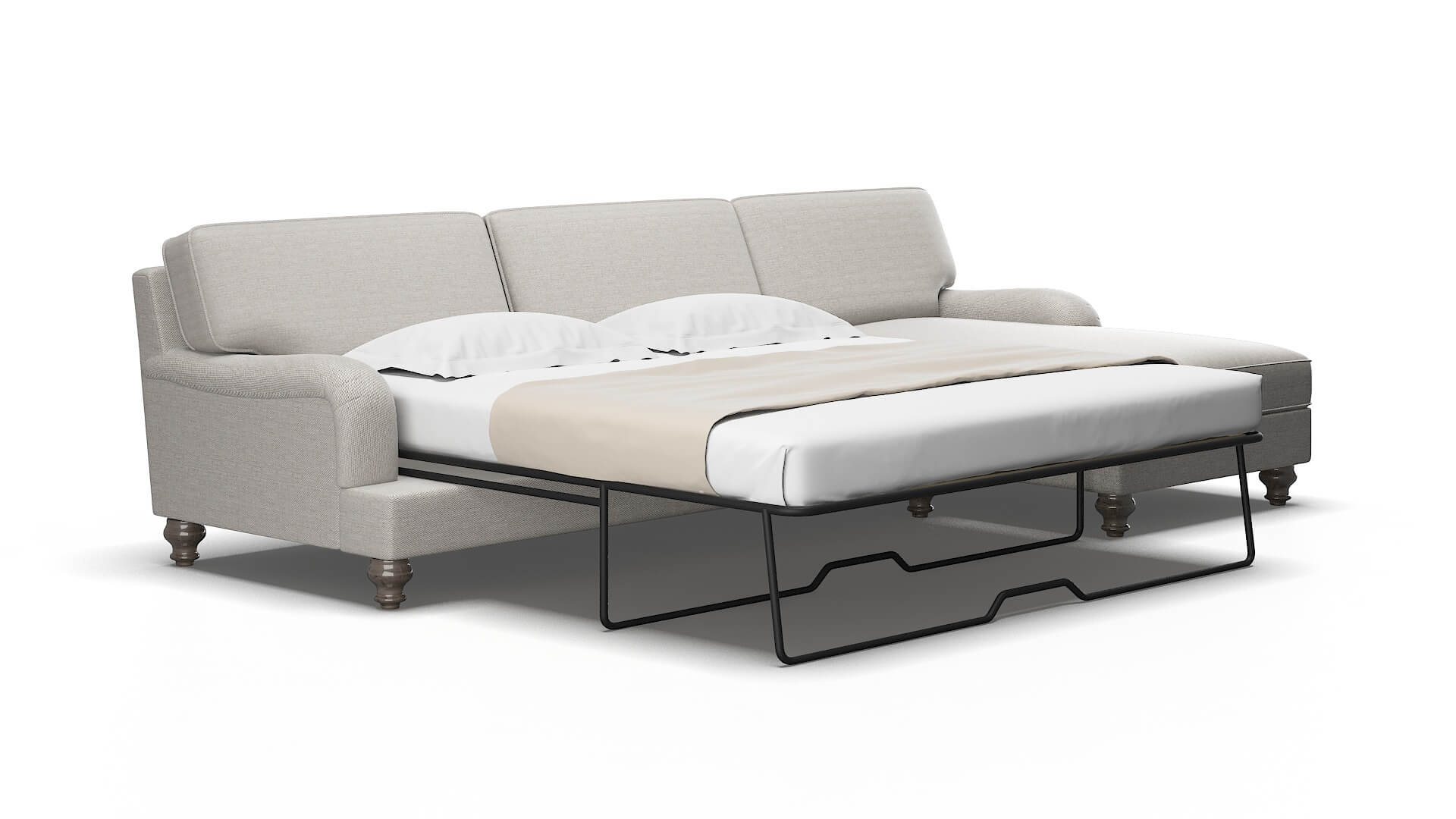 Hamilton Phoenix Sterling Panel Sleeper Espresso legs 2