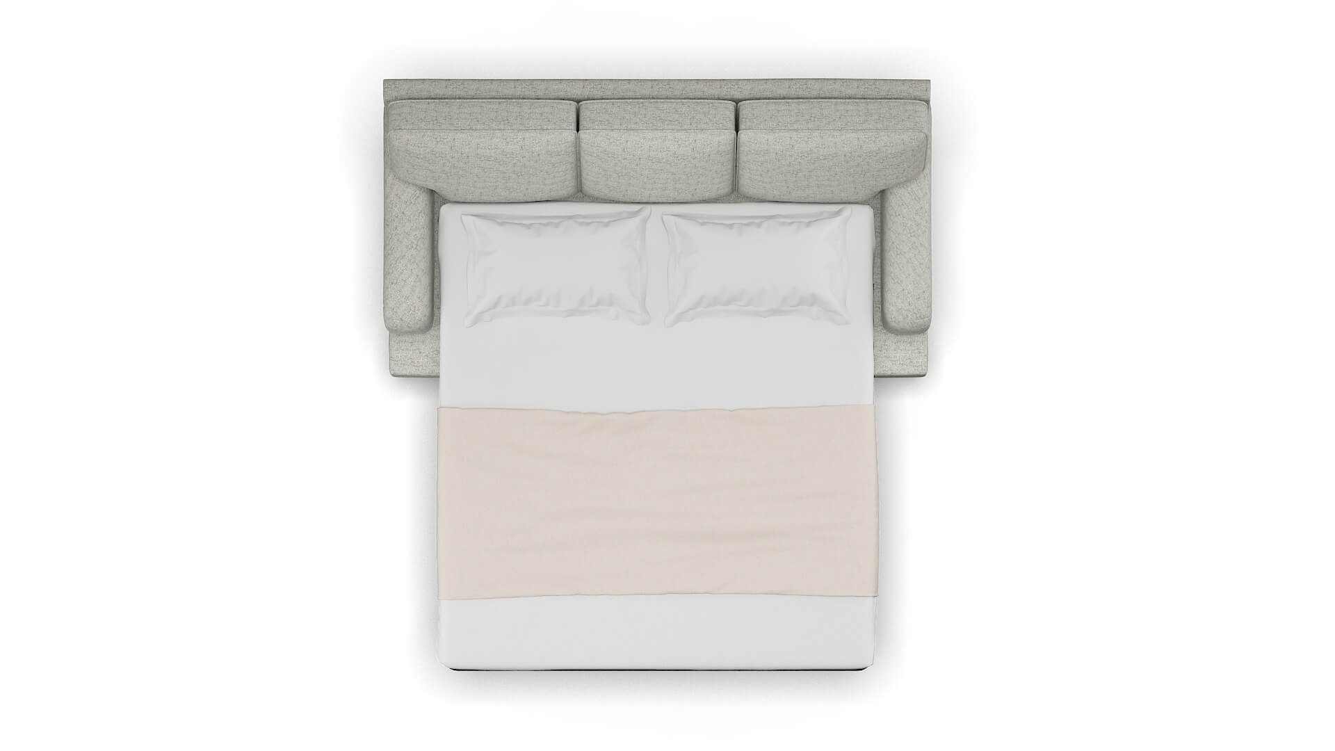 Hamilton Prime Gravel Sofa Sleeper Espresso legs 3