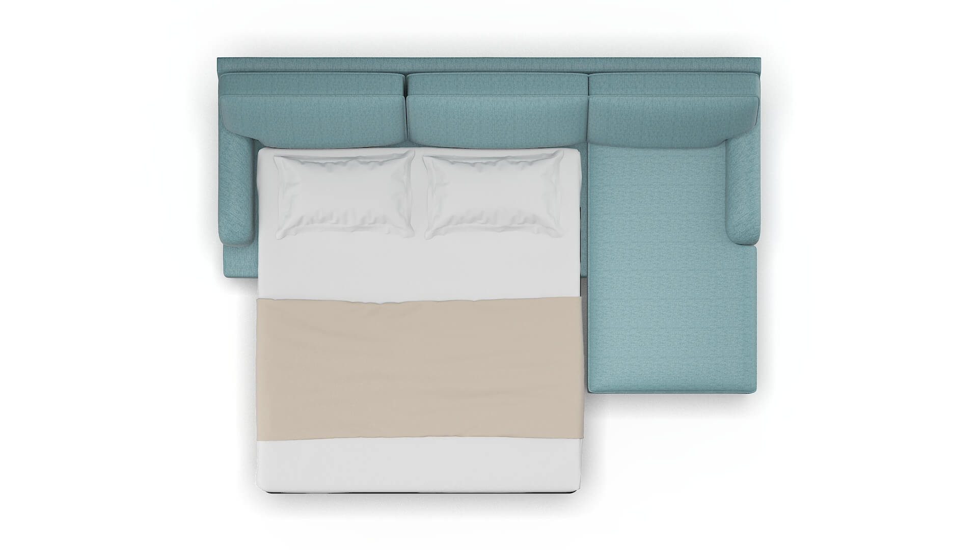 Hamilton Prisma Rainfall Panel Sleeper Espresso legs 3