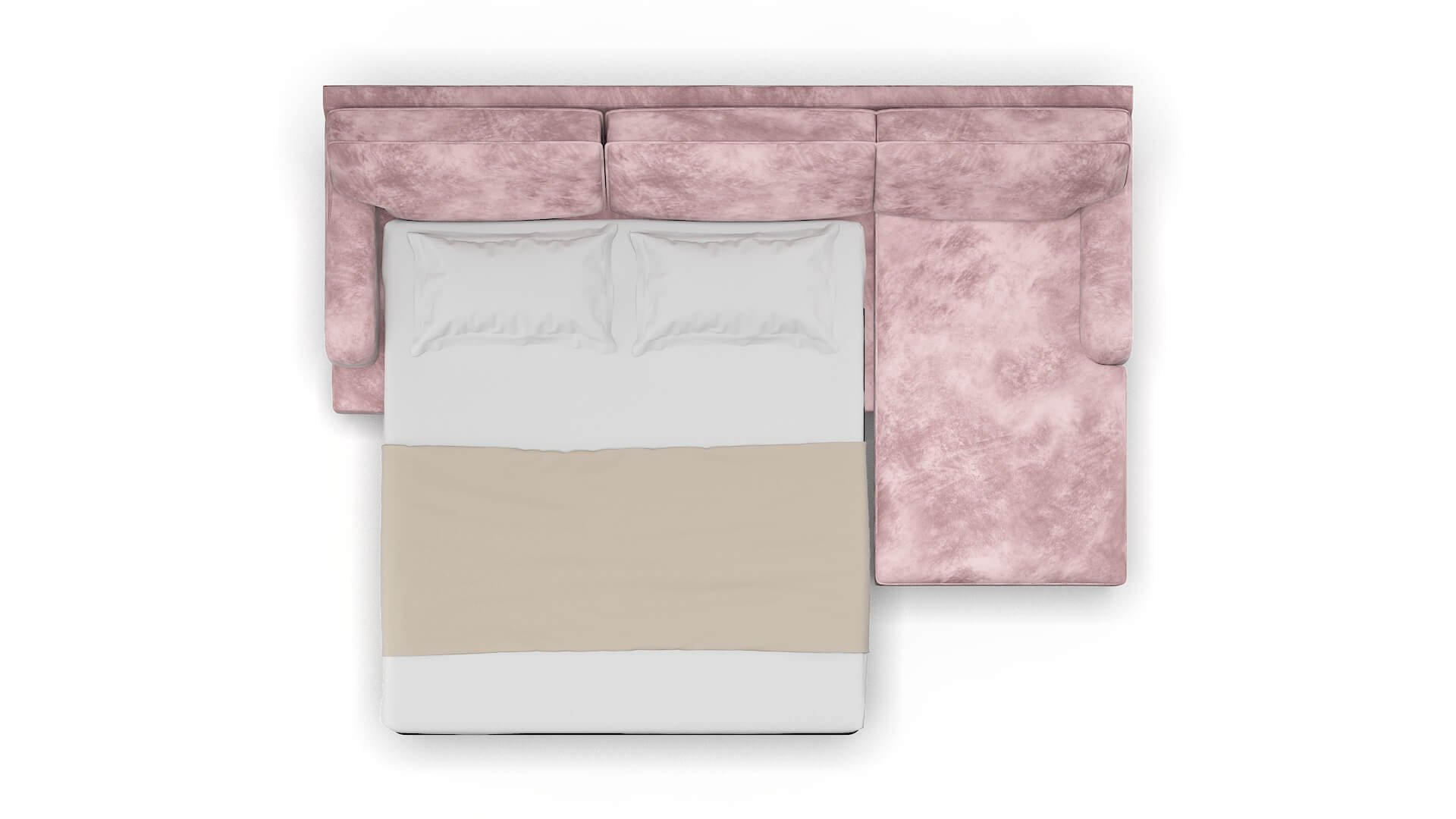 Hamilton Quartz 705 Panel Sleeper Espresso legs 3