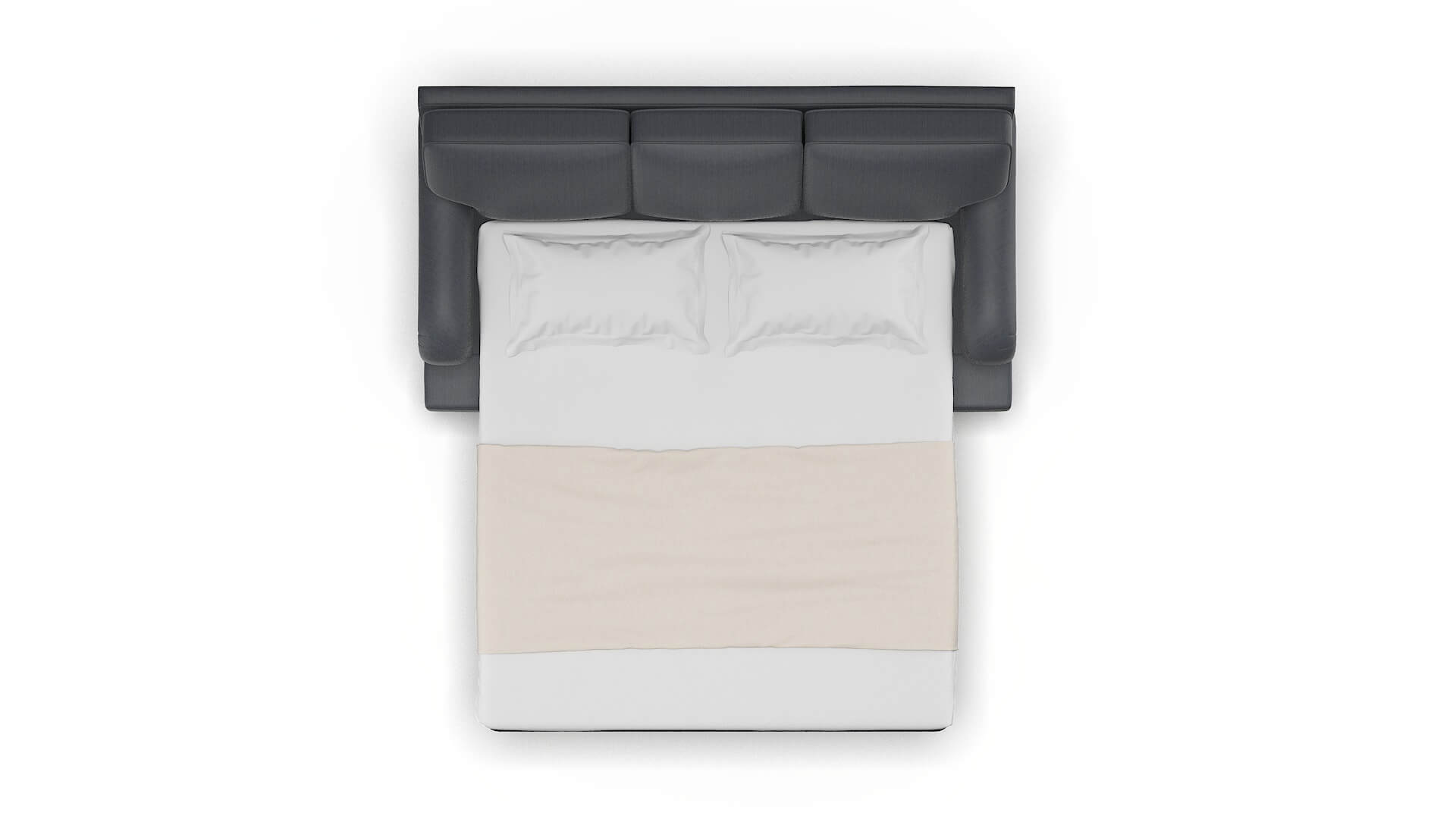 Hamilton Rocket Eclipse Sofa Sleeper Espresso legs 3