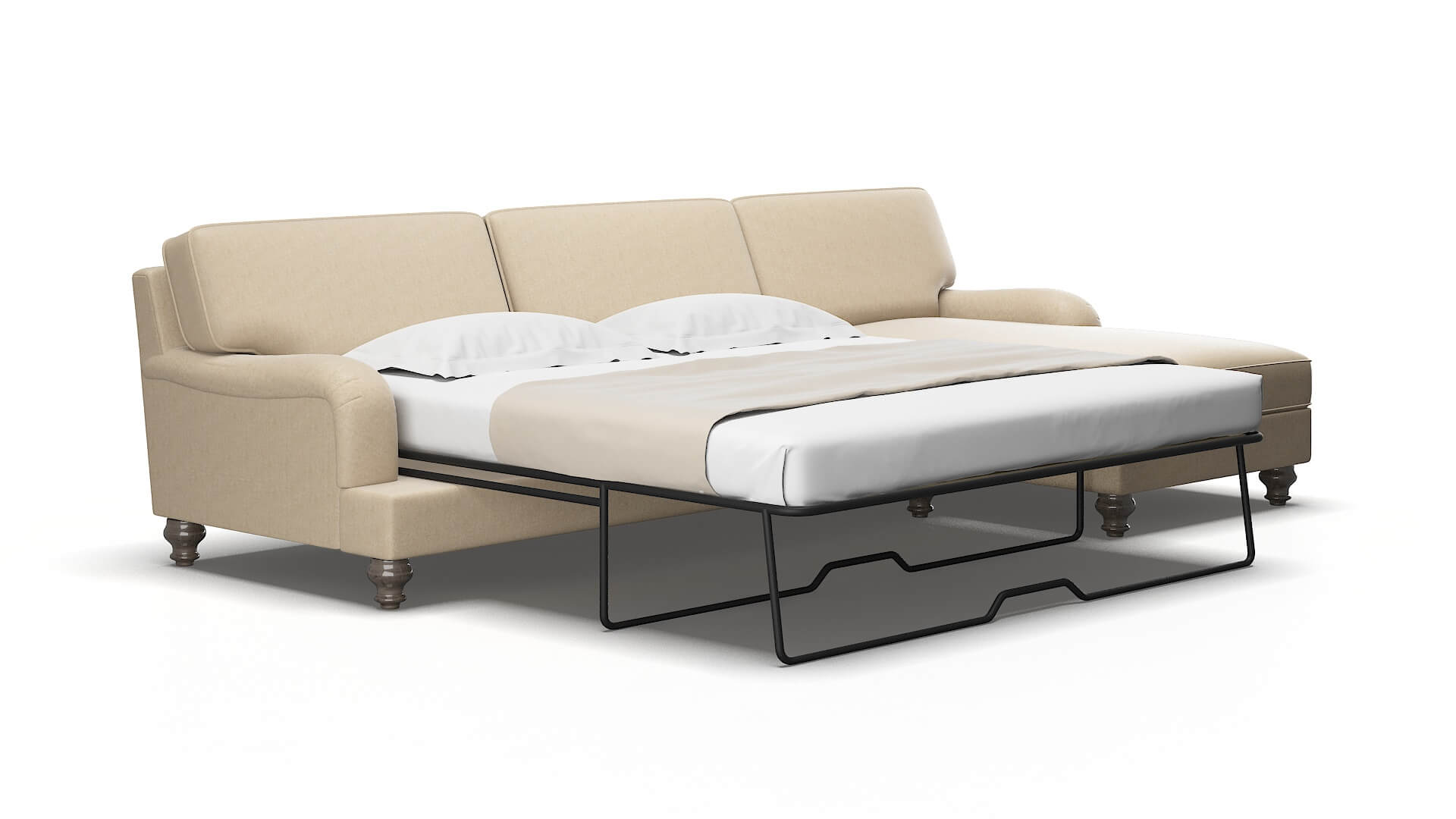 Hamilton Royale mondo Panel sleeper Espresso Legs  2