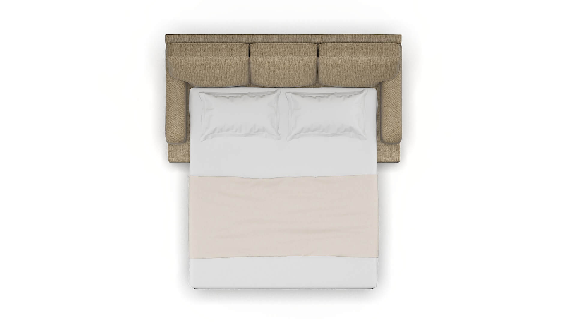 Hamilton Venus Mocha Sofa Sleeper Espresso legs 3