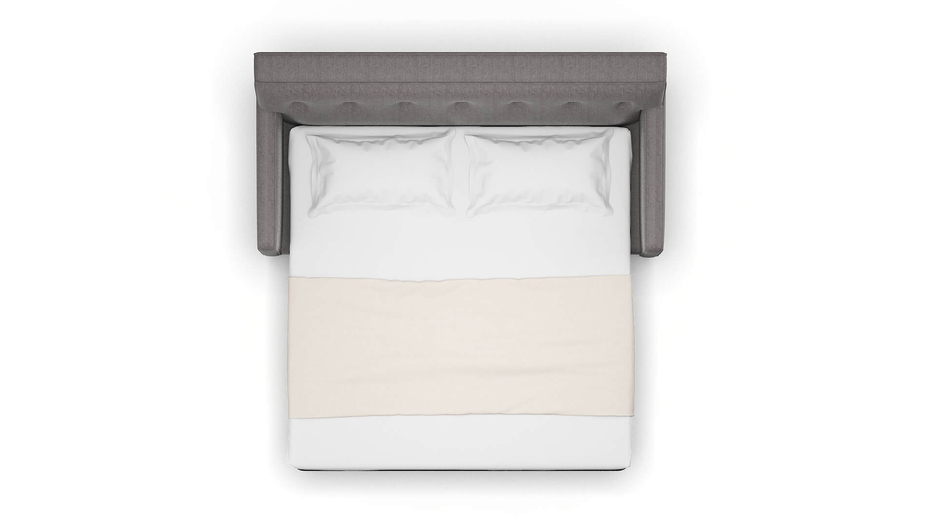 Harper Atlas_plz Silver Sofa Sleeper Espresso legs 3