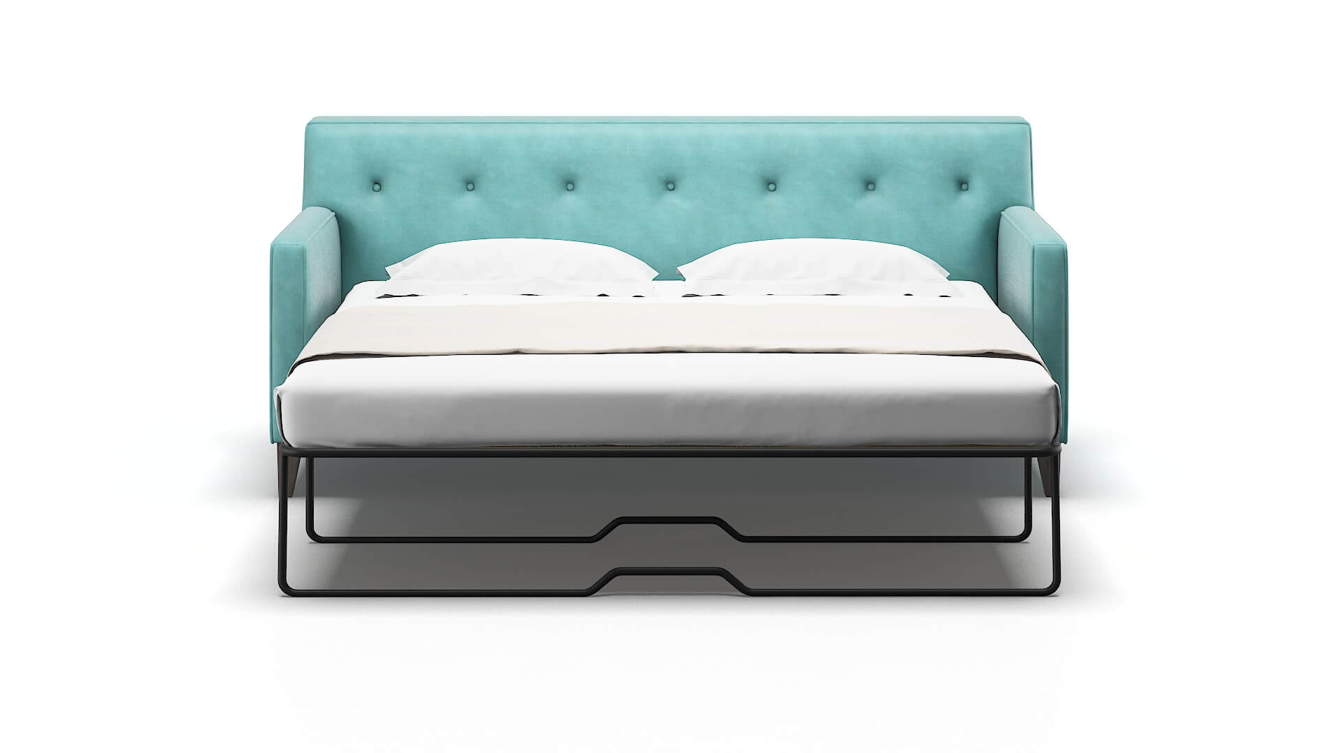 Harper Bella Caribbean Sofa Sleeper Espresso legs 1