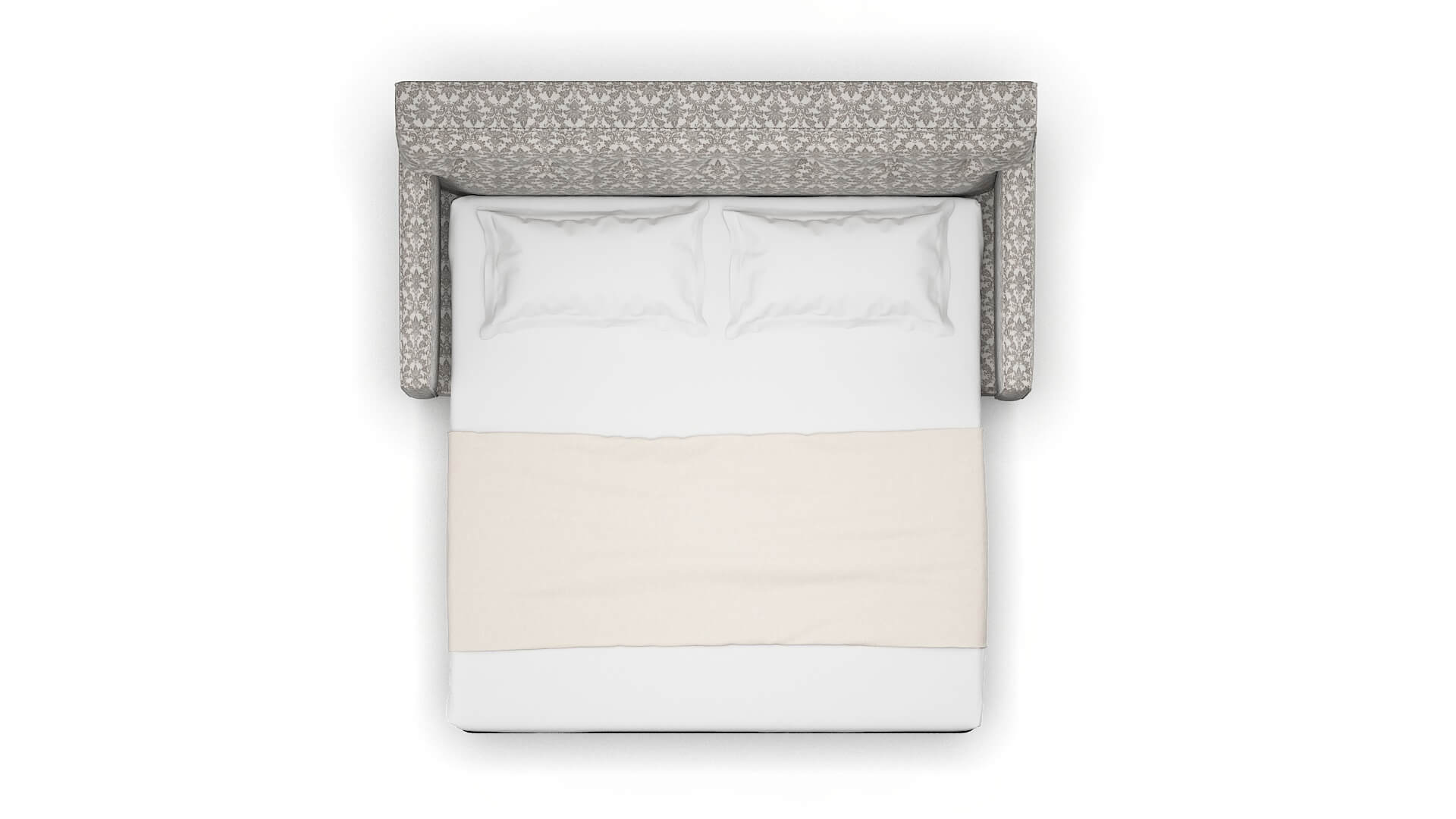 Harper Bergamo Dove Sofa Sleeper Espresso legs 3