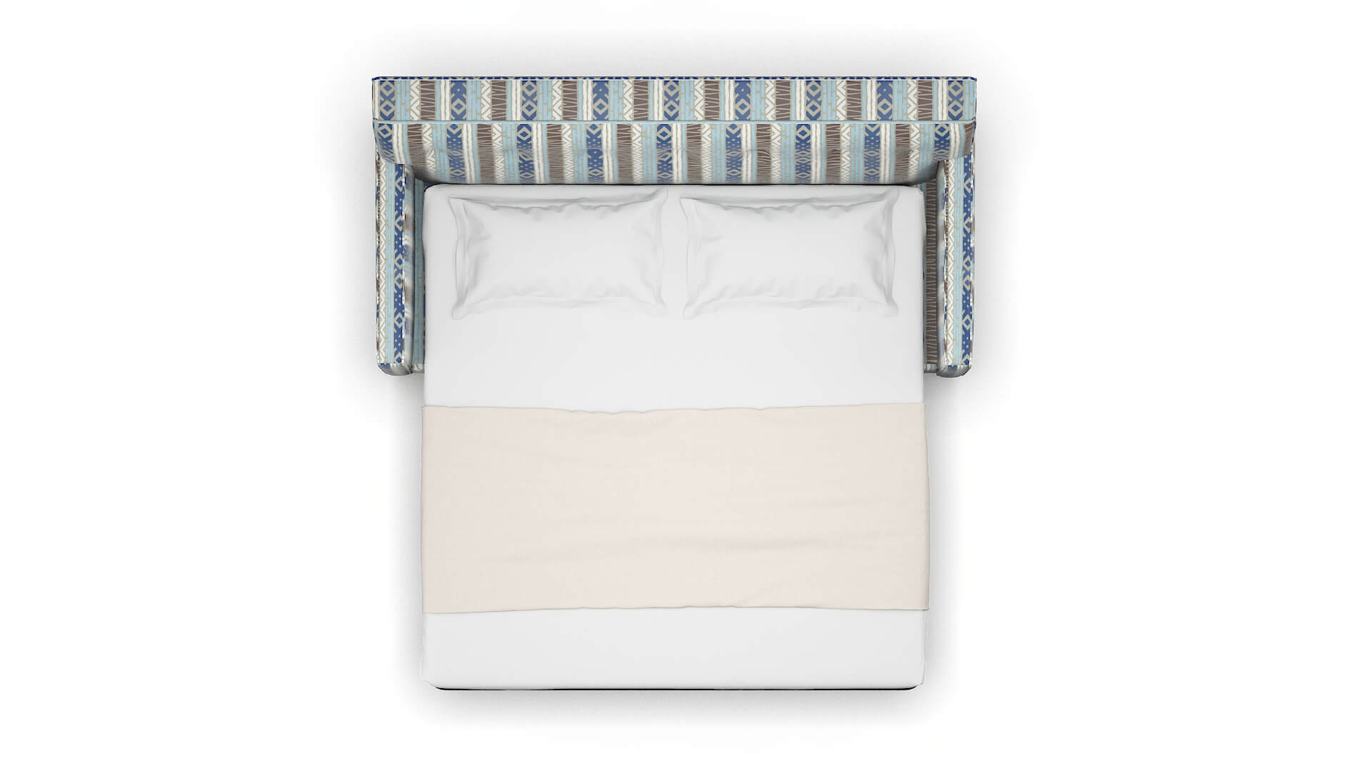 Harper Bodhi Indigo Sofa Sleeper Espresso legs 3