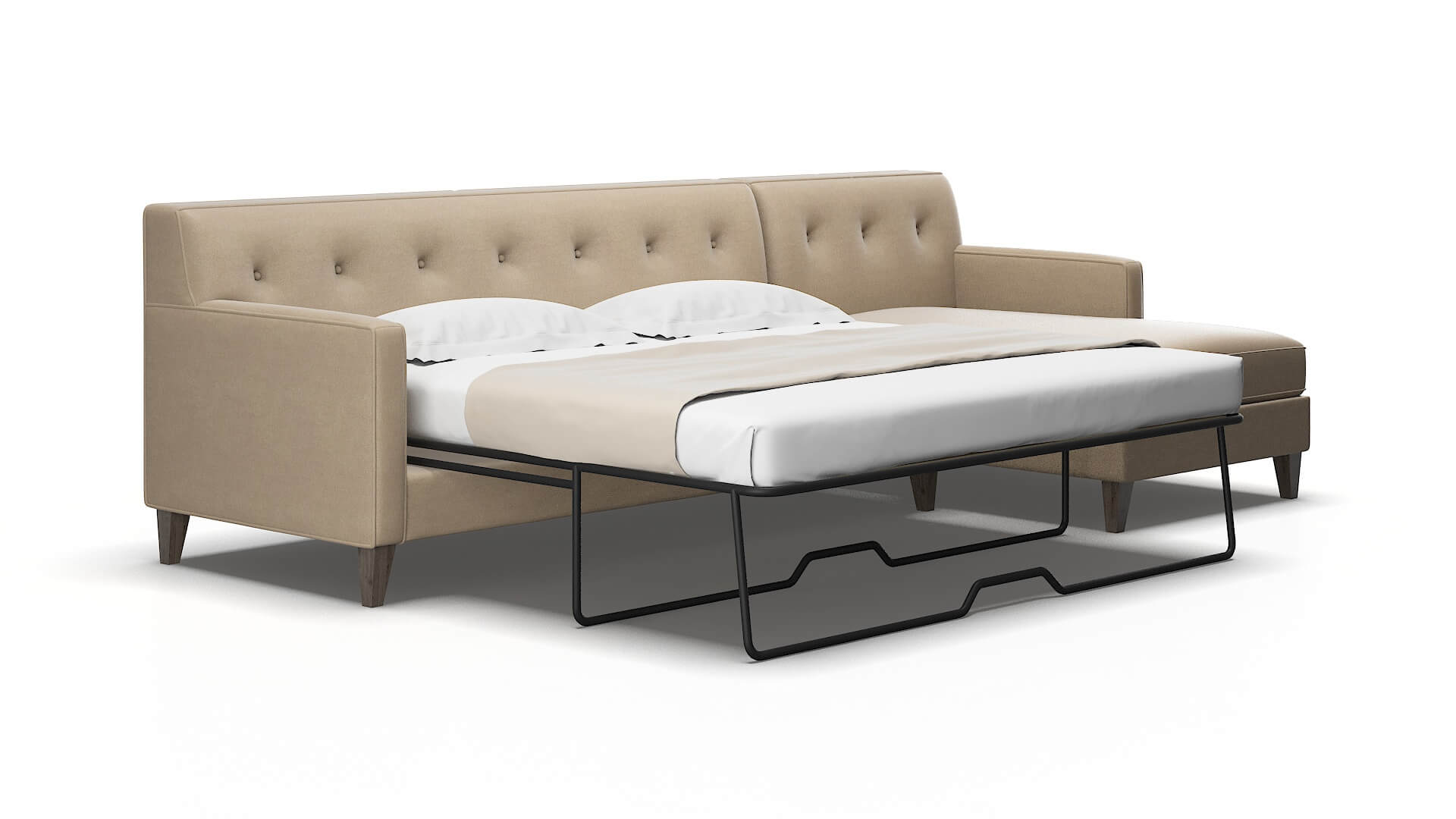 Harper Chance platinum Panel sleeper Espresso Legs  2