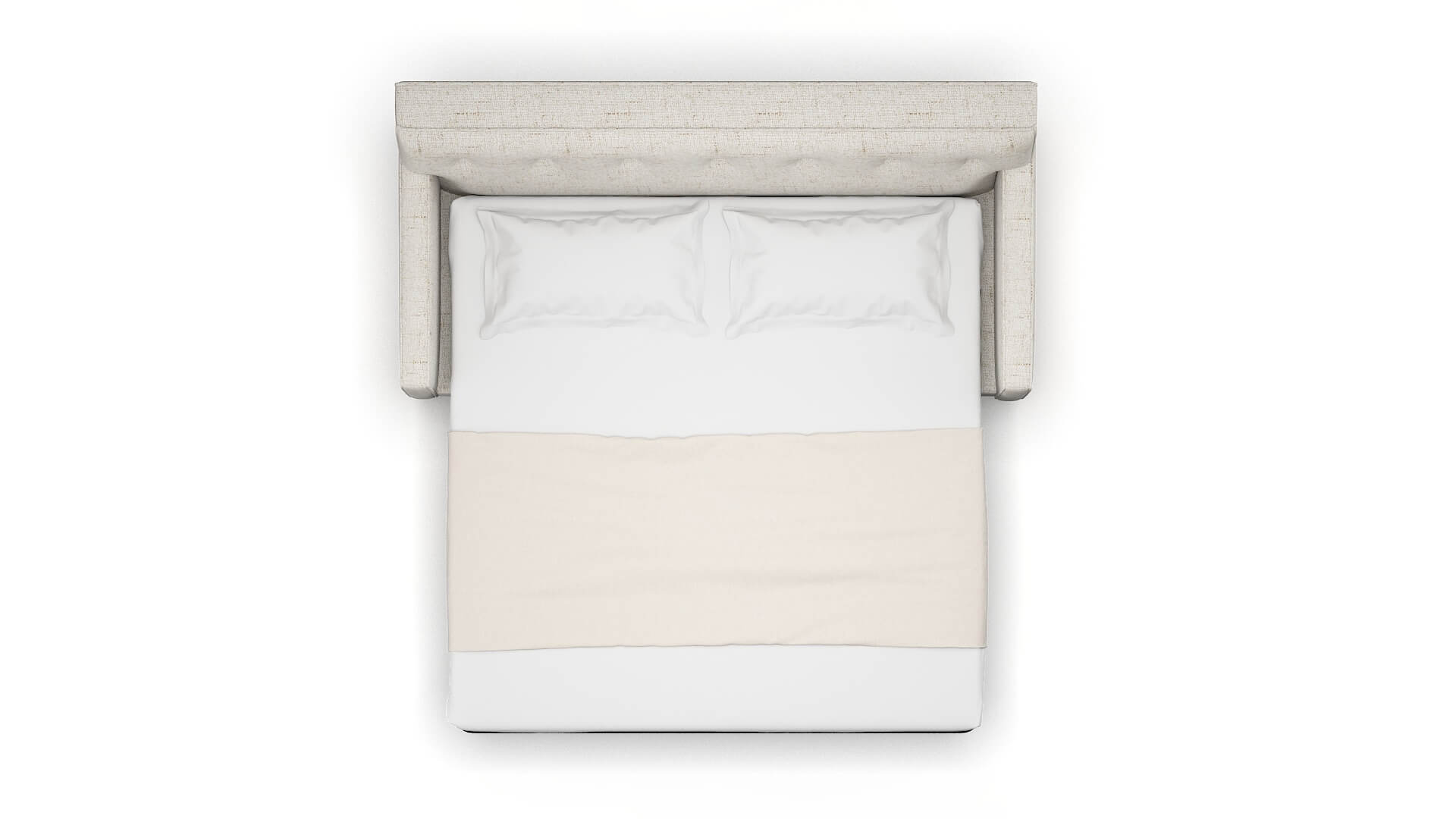 Harper Derby Taupe Sofa Sleeper Espresso legs 3