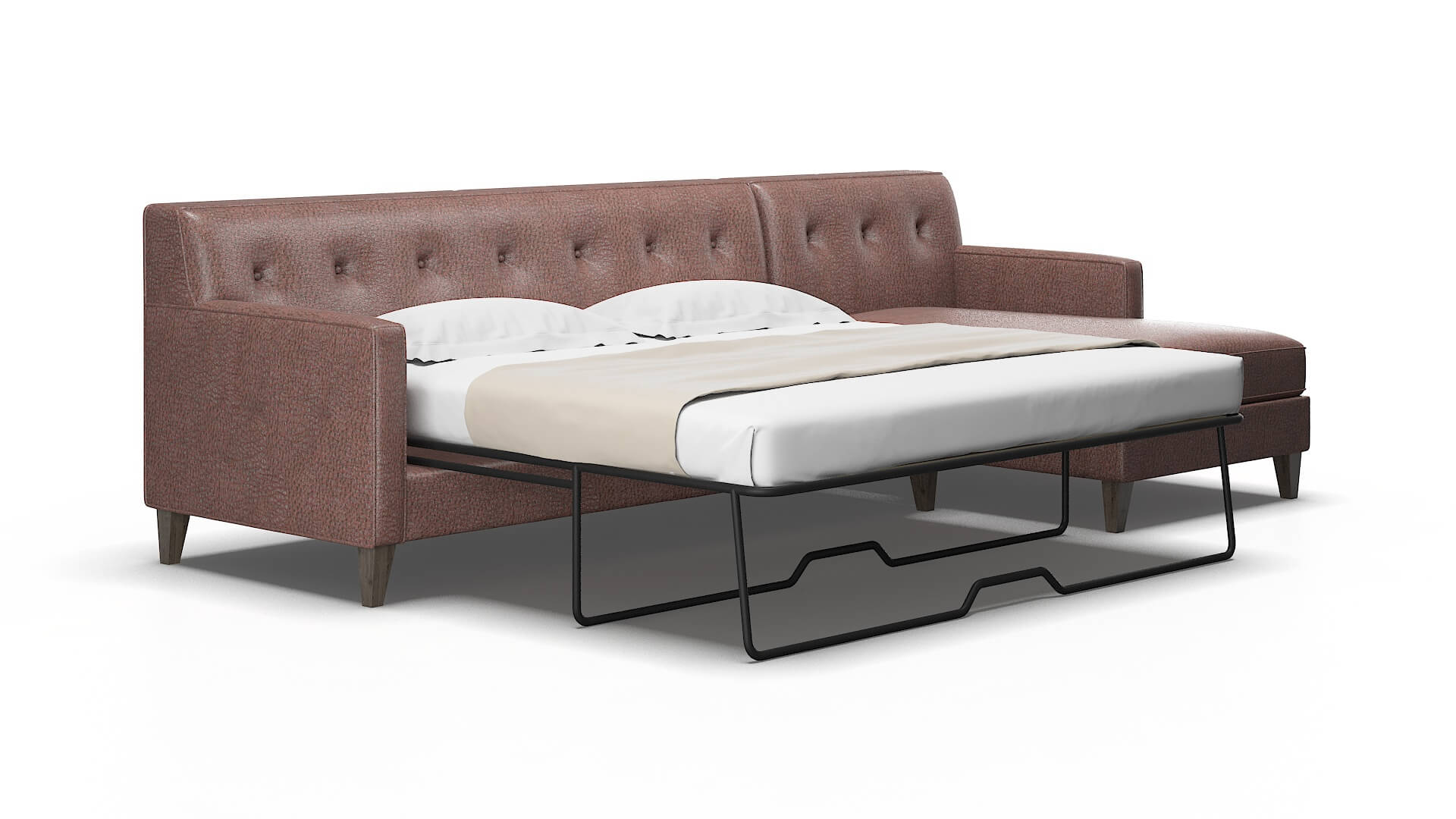 Harper Ford brown Panel sleeper Espresso Legs  2