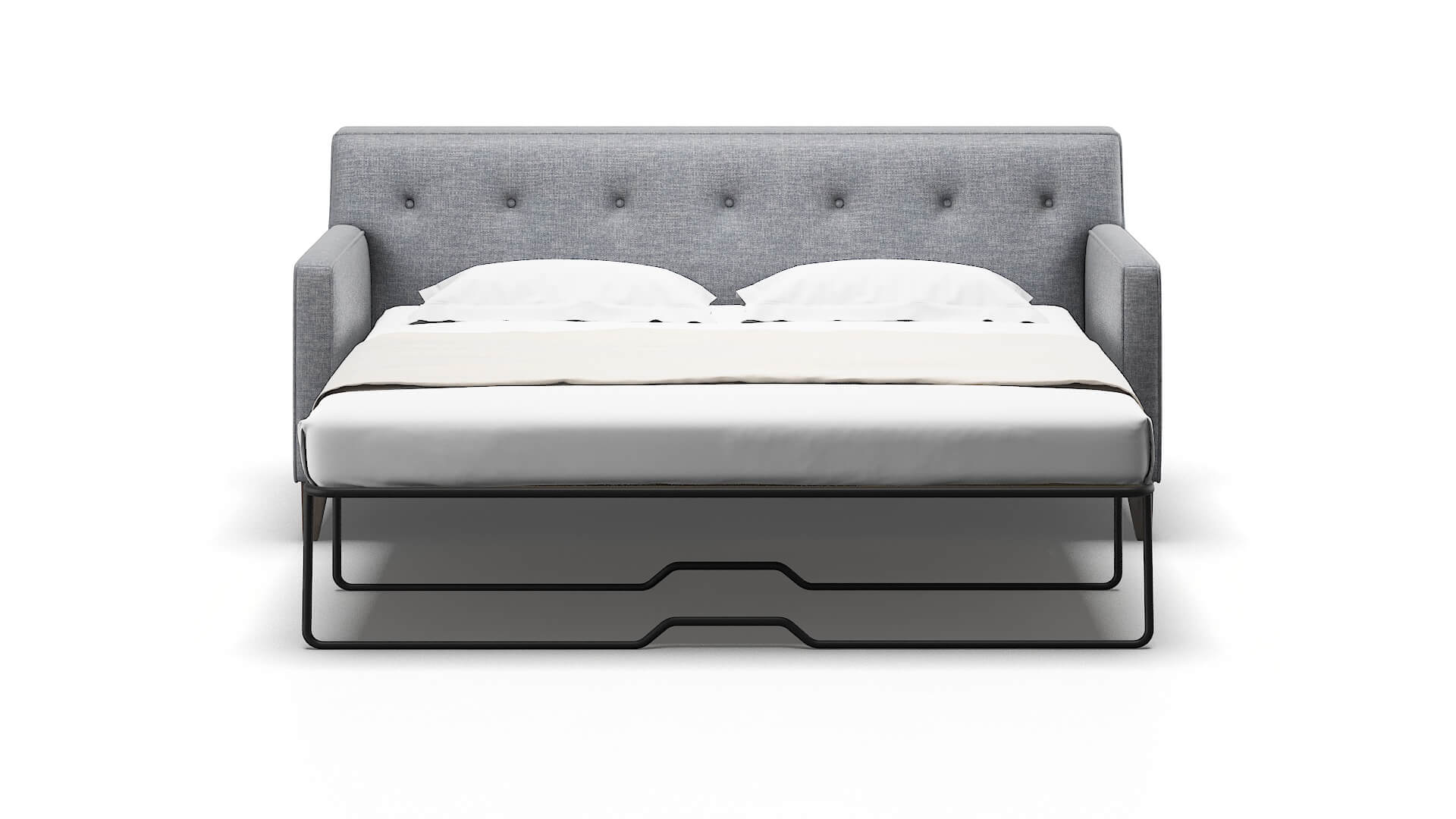 Harper Keylargo Ash Sofa Sleeper Espresso legs 1