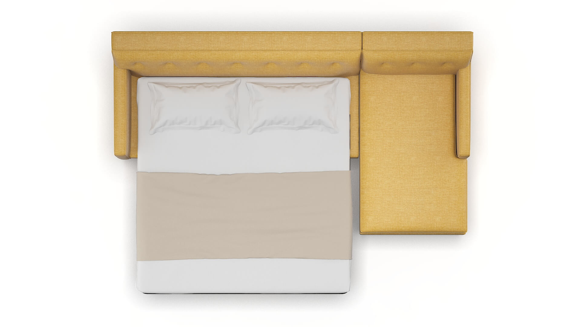 Harper Keylargo Honey Panel Sleeper Espresso legs 3