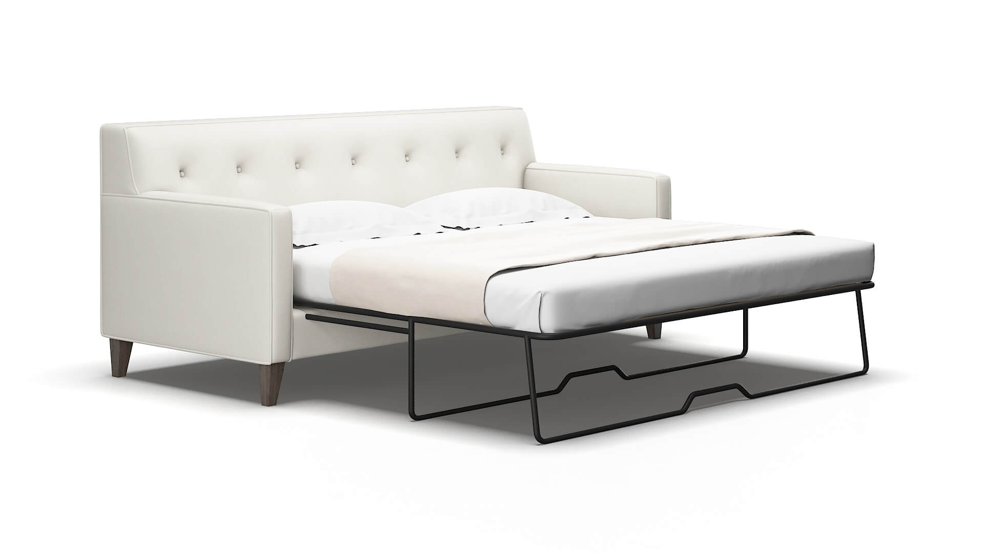 Harper Keylargo oatmeal Sofa sleeper Espresso Legs  2