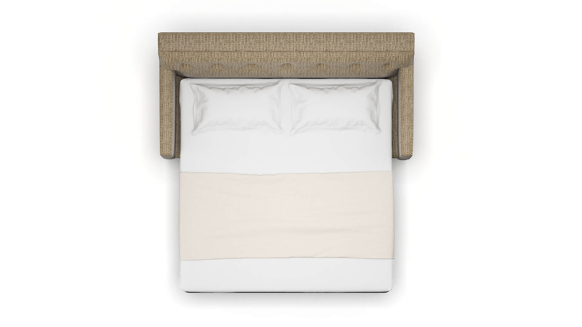 Harper Marcy Camel Sofa Sleeper Espresso legs 3