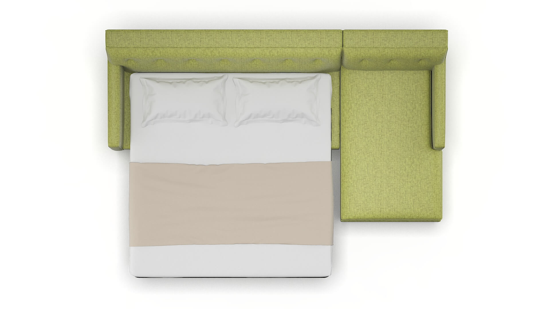 Harper Notion Appletini Panel Sleeper Espresso legs 3