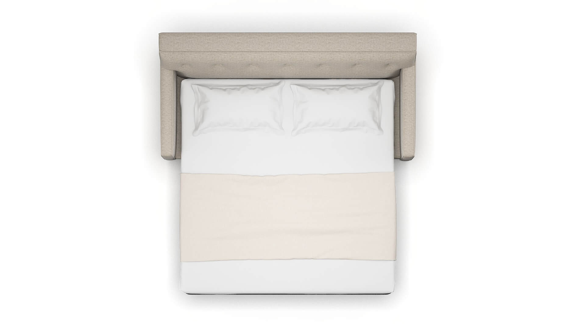 Harper Parker Wheat Sofa Sleeper Espresso legs 3