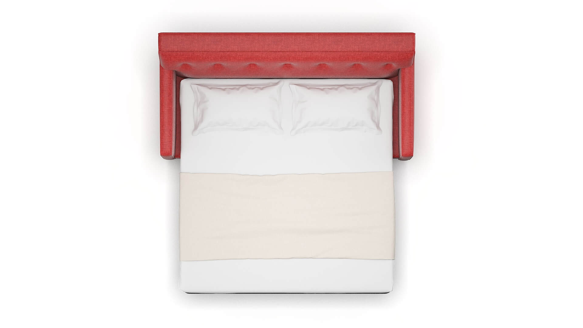 Harper Portland Berry Sofa Sleeper Espresso legs 3