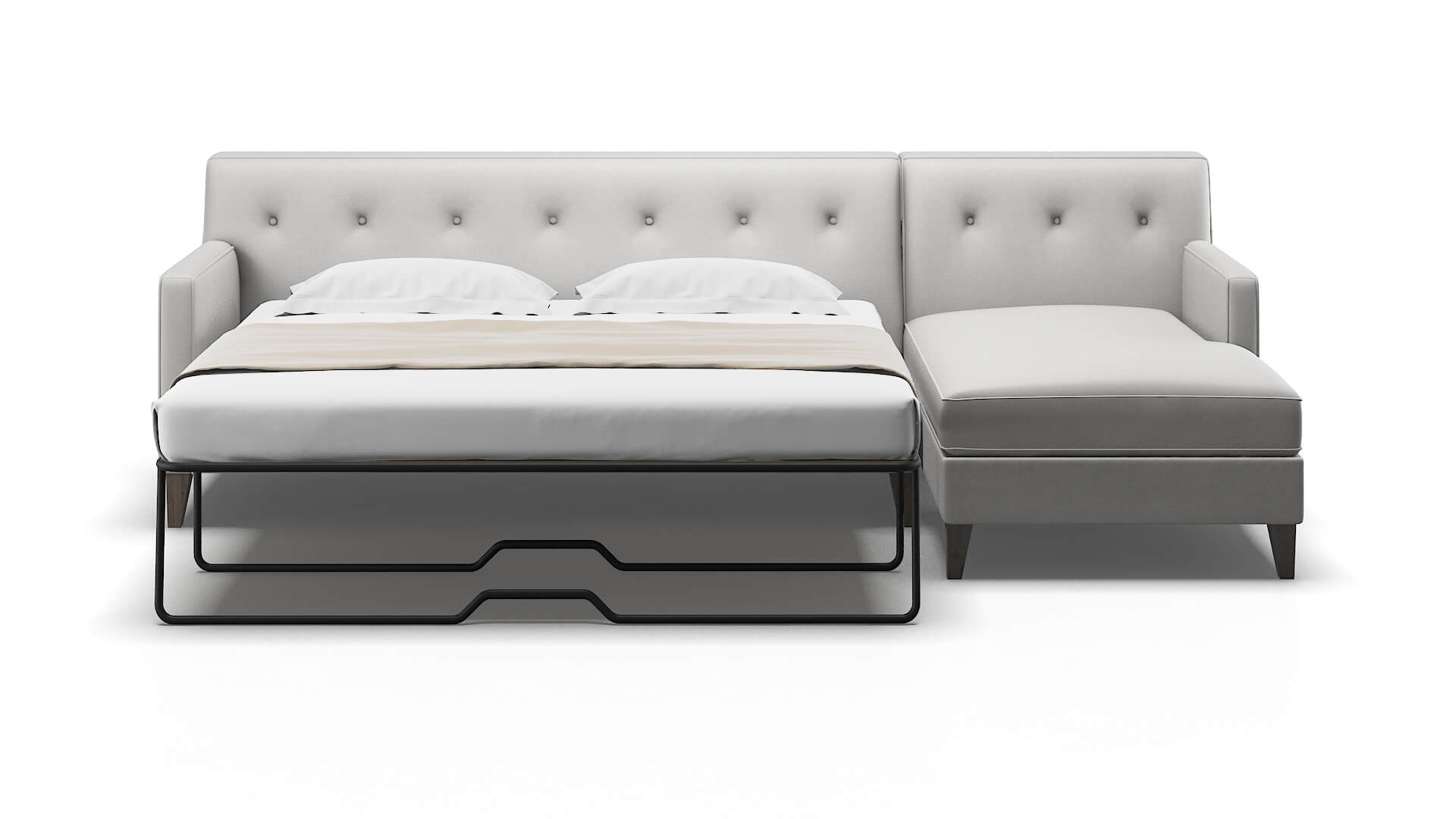 Harper Prisma Steam Panel Sleeper Espresso legs 1