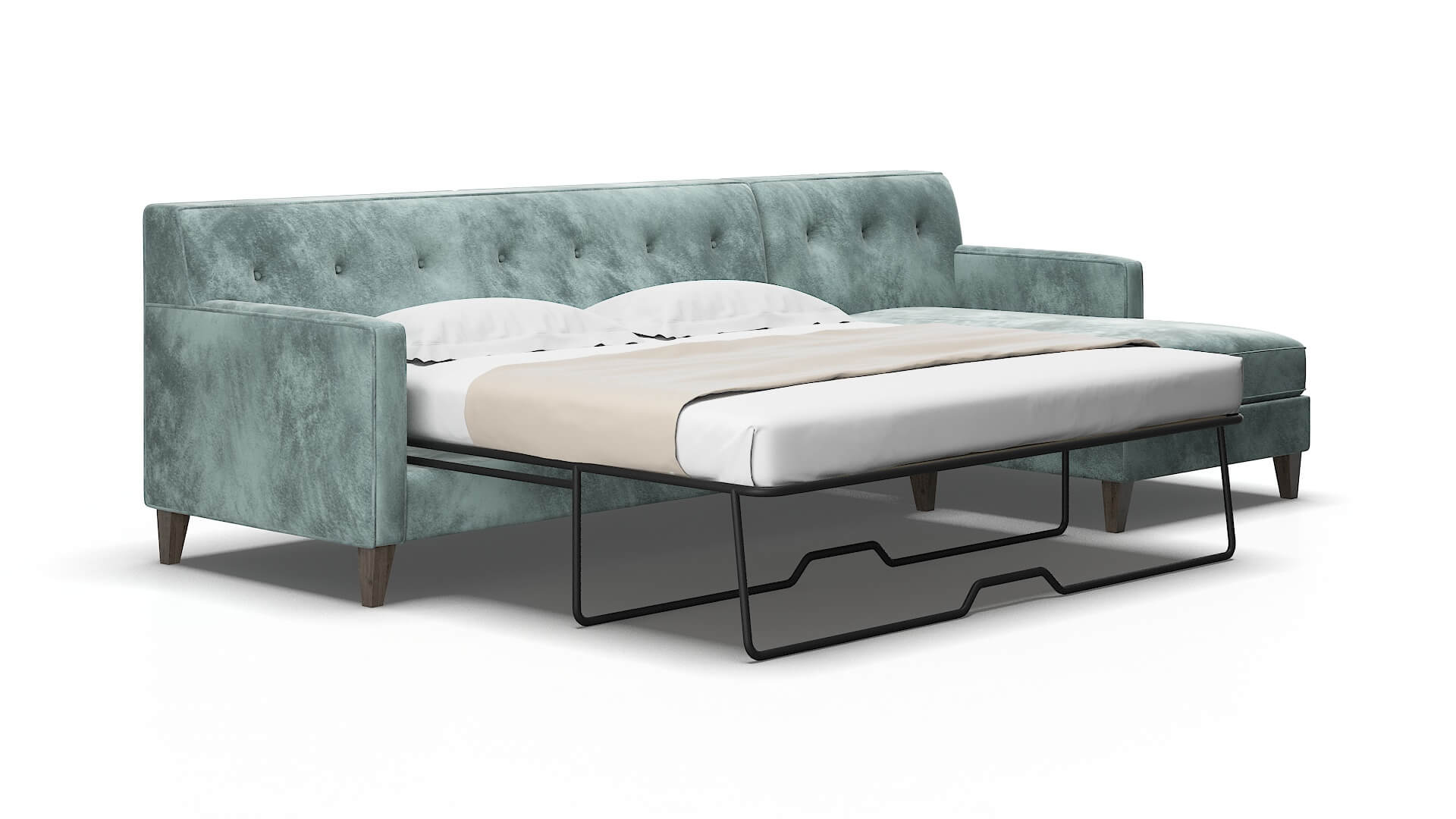 Harper Royale cloud Panel sleeper Espresso Legs  2