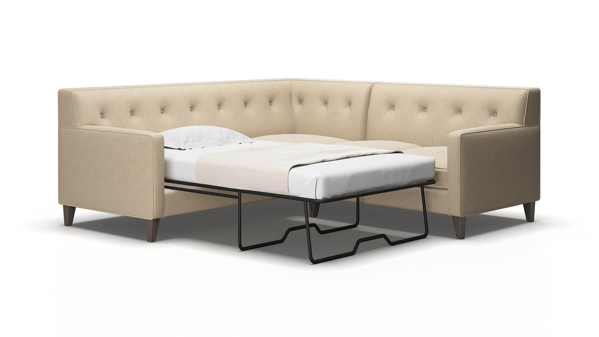 Harper Royale Mondo Sectional Sleeper Espresso legs 2