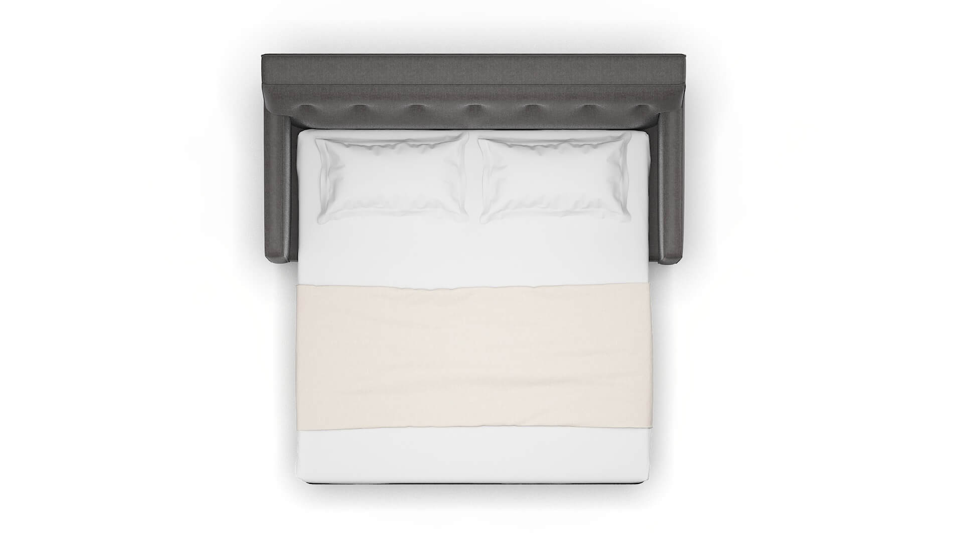 Harper Sasha Grey Sofa Sleeper Espresso legs 3