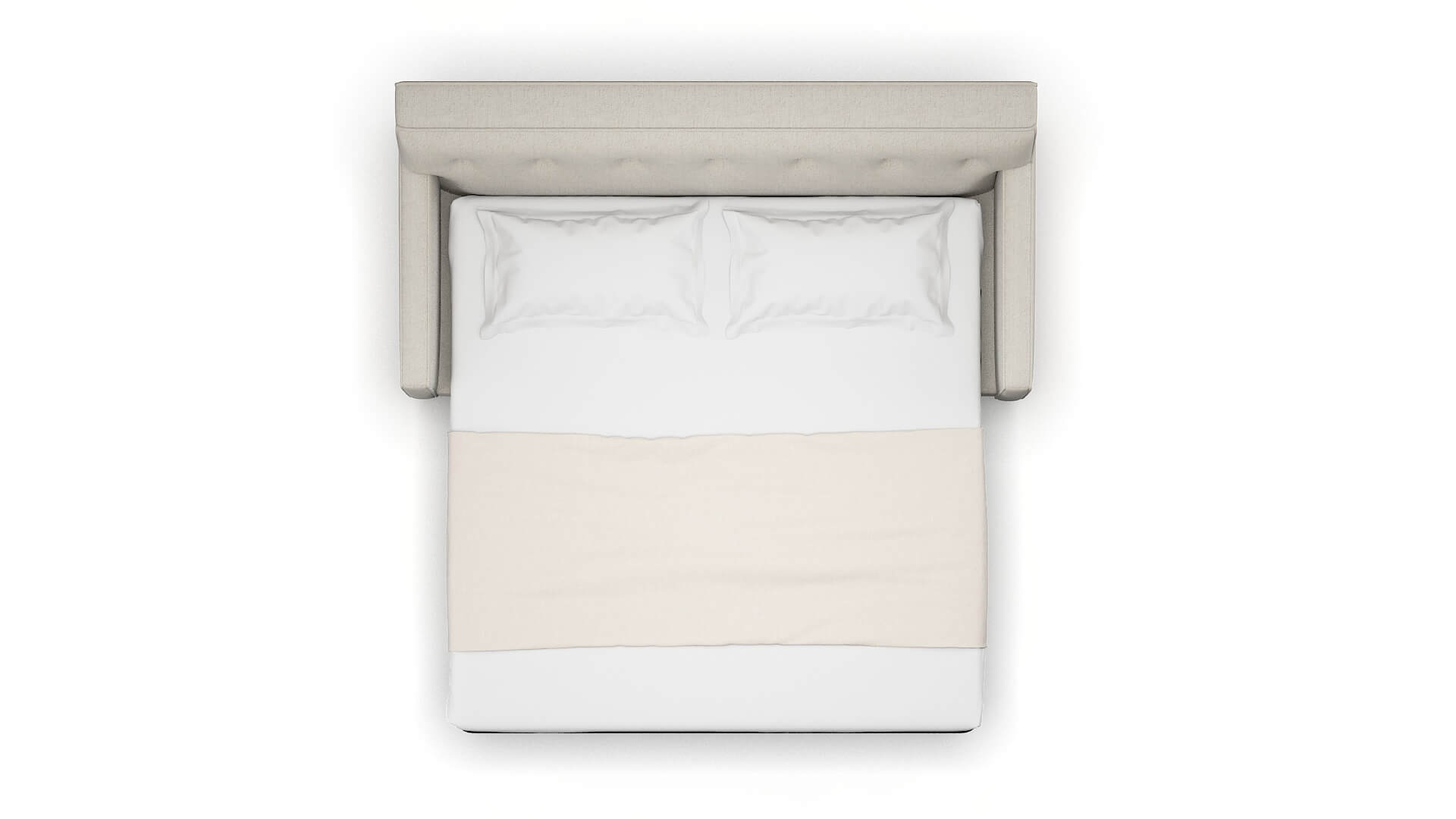 Harper Sasha Linen Sofa Sleeper Espresso legs 3